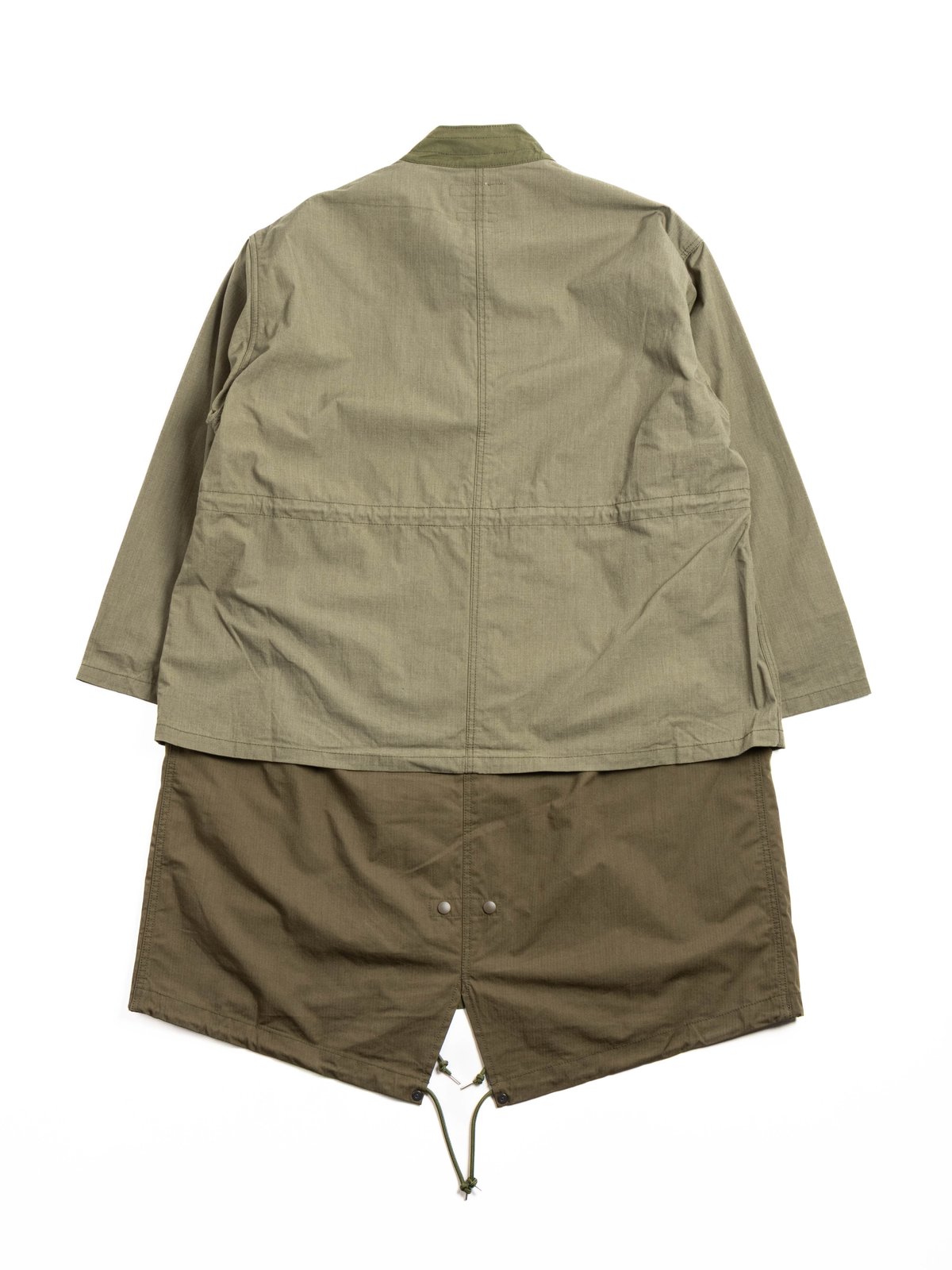FDMTL HAORI COAT OLIVE - Image 4