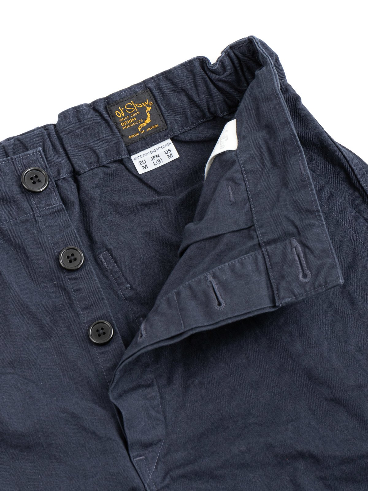 FRENCH WORK PANT ORIGINAL HERRINGBONE TWILL NAVY - Image 3