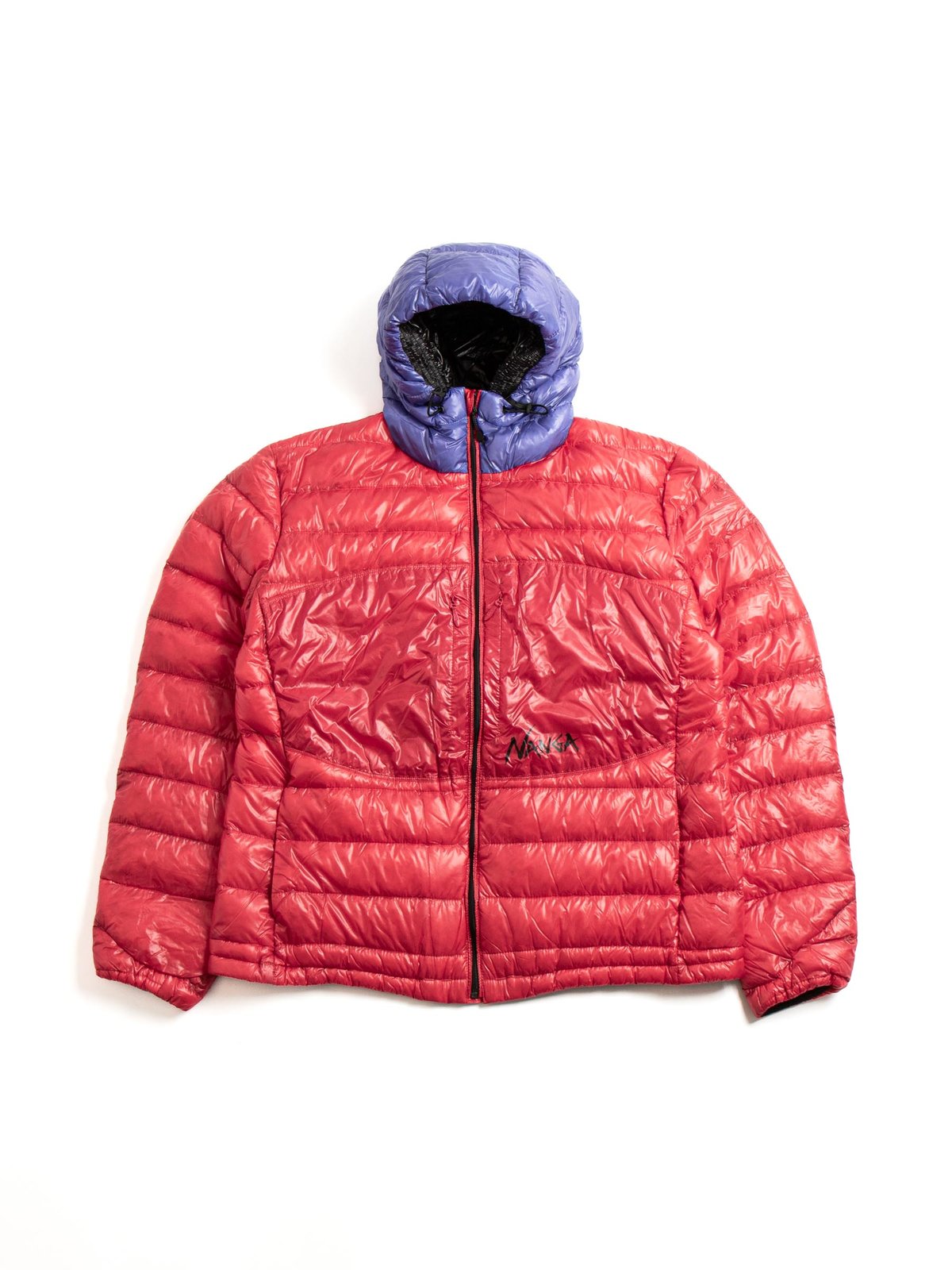 AERIAL DOWN PARKA PACKABLE RED - Image 1
