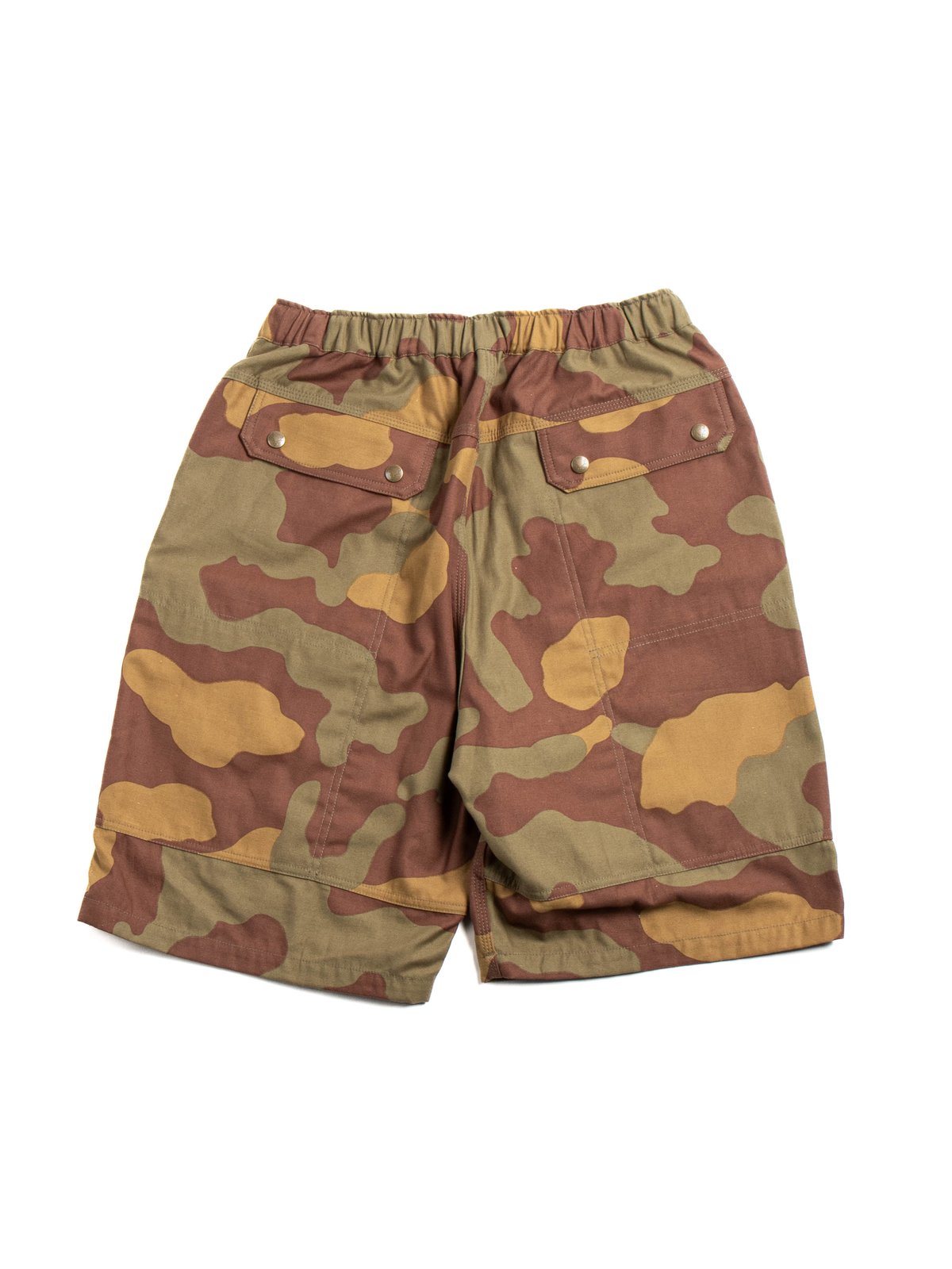 SOUTH2 WEST8 BELTED HARBOUR SHORT REVERSE SATEEN CAMO - Image 4