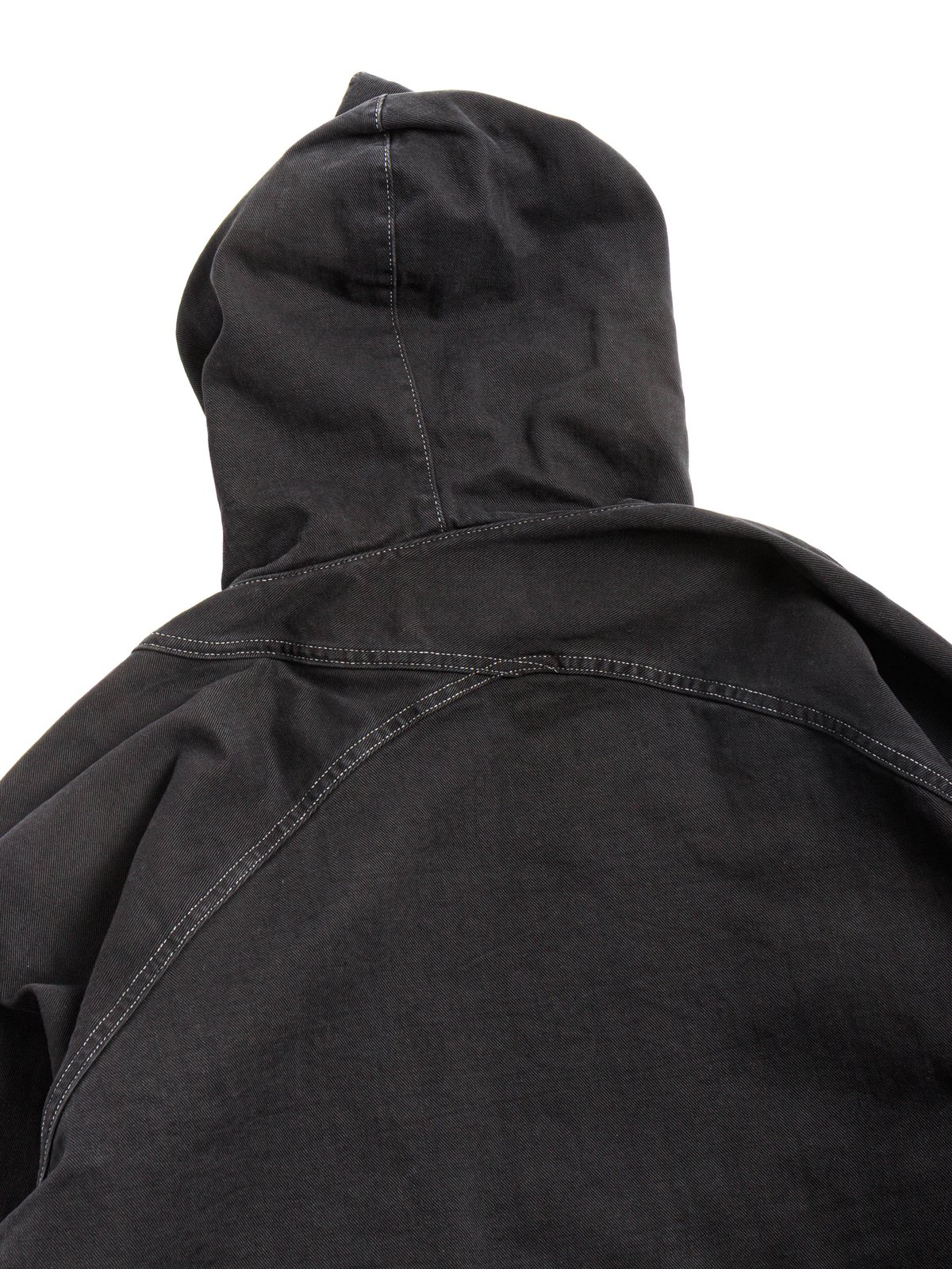 REVERSIBLE PULLOVER JACKET BLACK TAR - Image 5