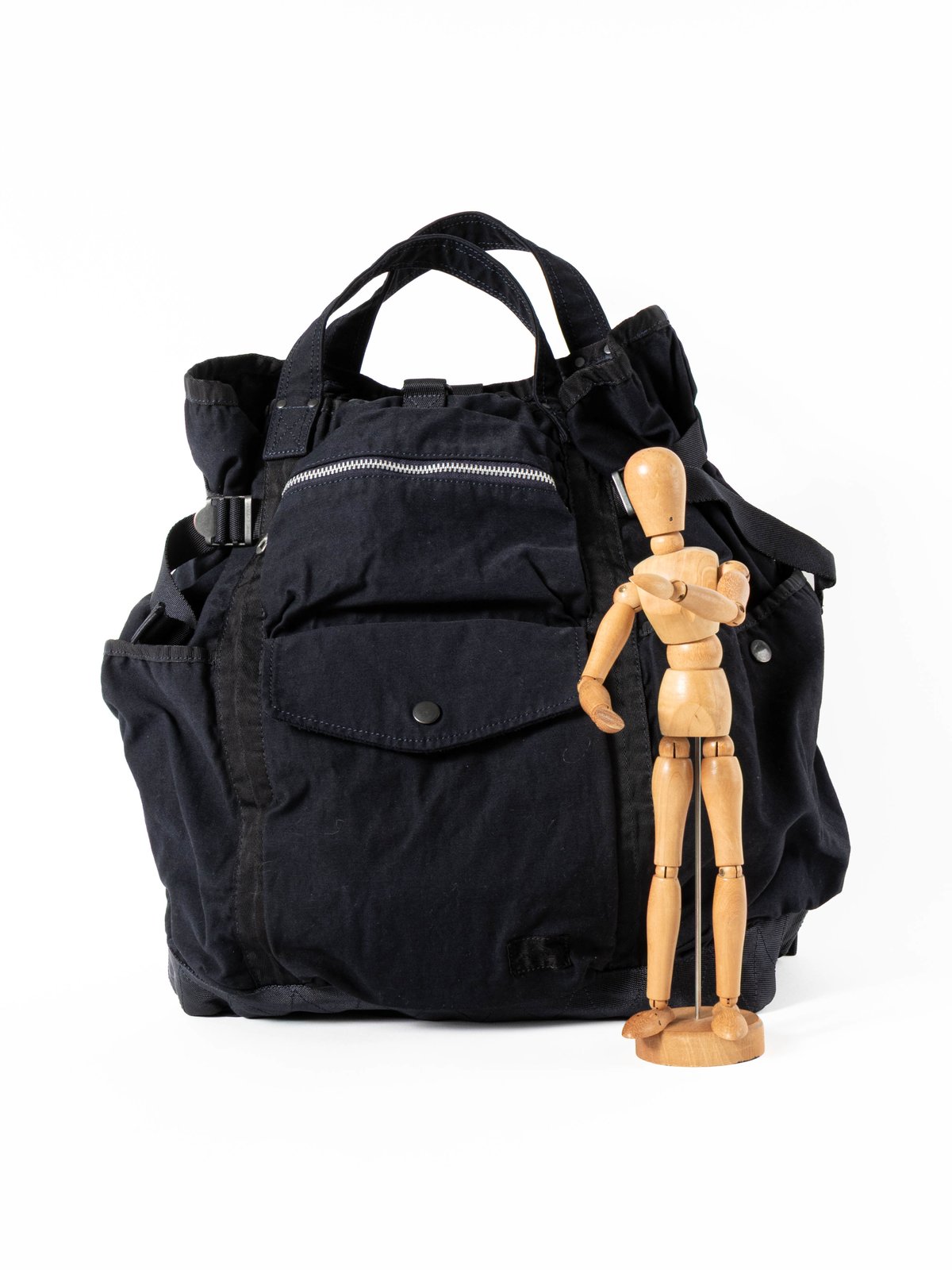 PORTER / CRAG 2WAY RUCK SACK NAVY - Image 1