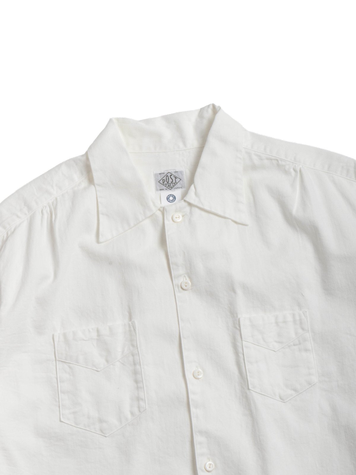 (3233&ndash;VTW) E&ndash;Z POST UNIVERSAL SHIRT / VINTAGE TWILL / WHITE - Image 2