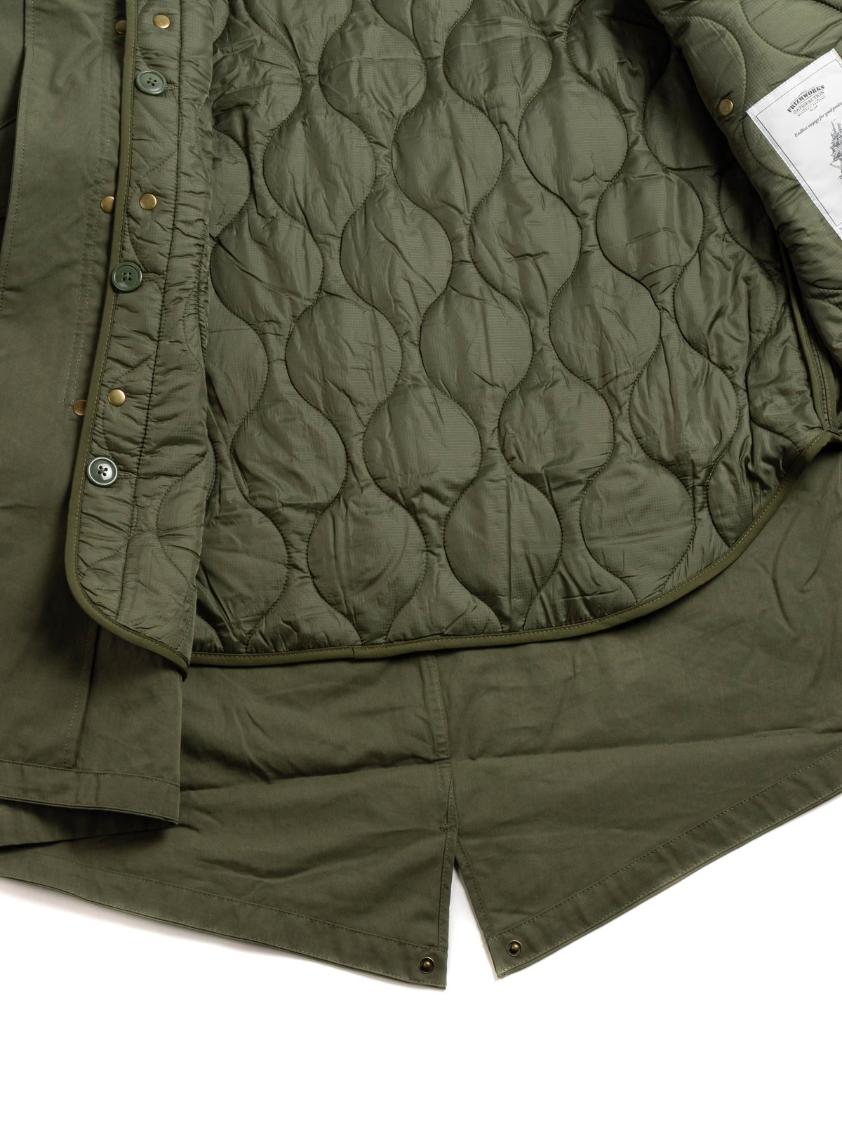 VINCENT M1965 FISHTAIL PARKA OLIVE - Image 8