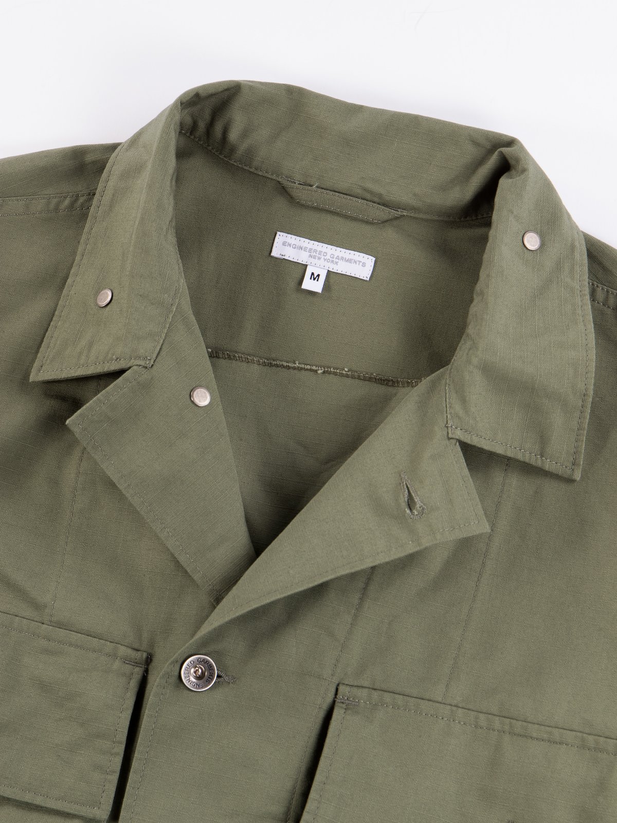 olive cotton jacket