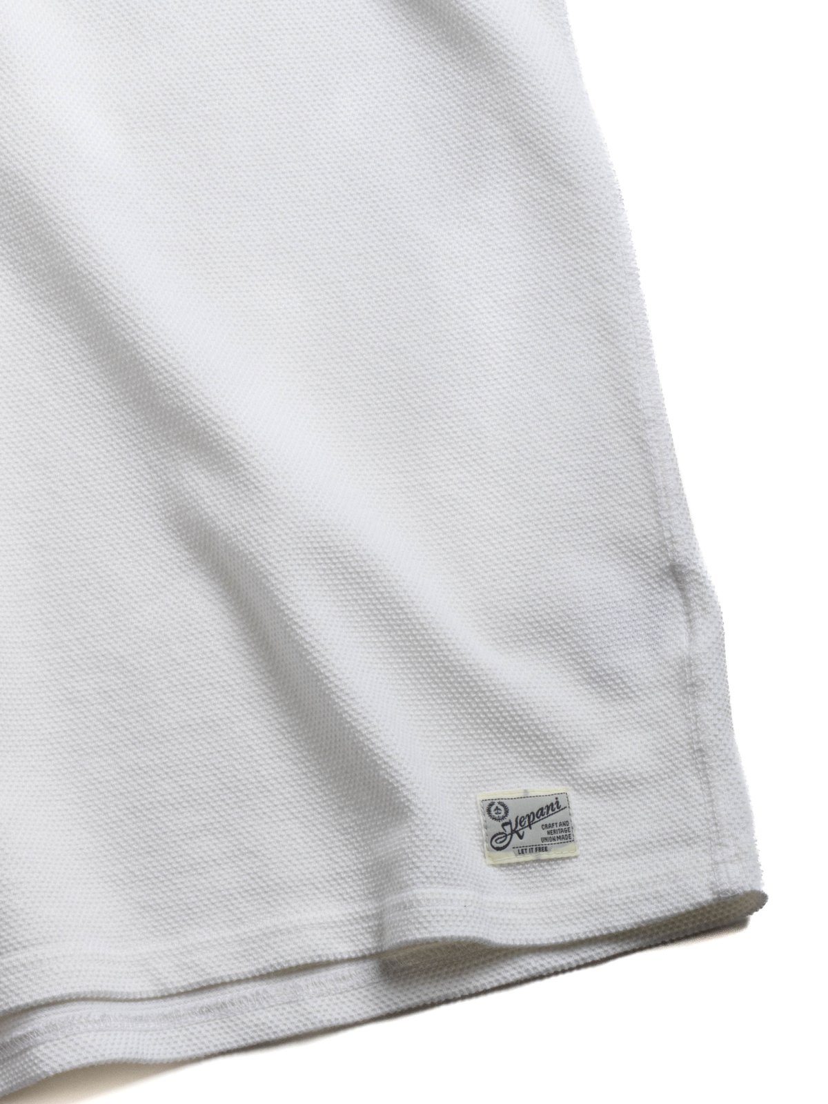 (KP2212ST) RAFFIA HEAVYWEIGHT PIQUE SKIPPER WHITE - Image 3