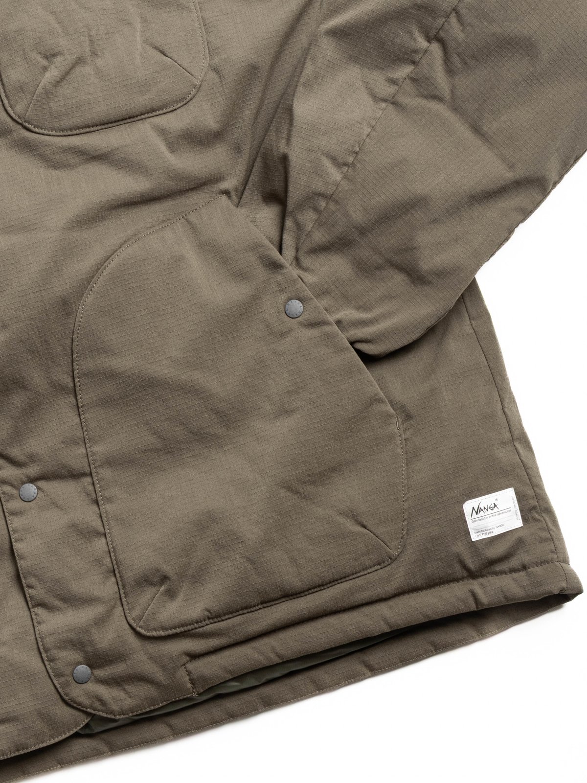 NANGA HINOC RIPSTOP INNER DOWN CARDIGAN AMG - Image 3