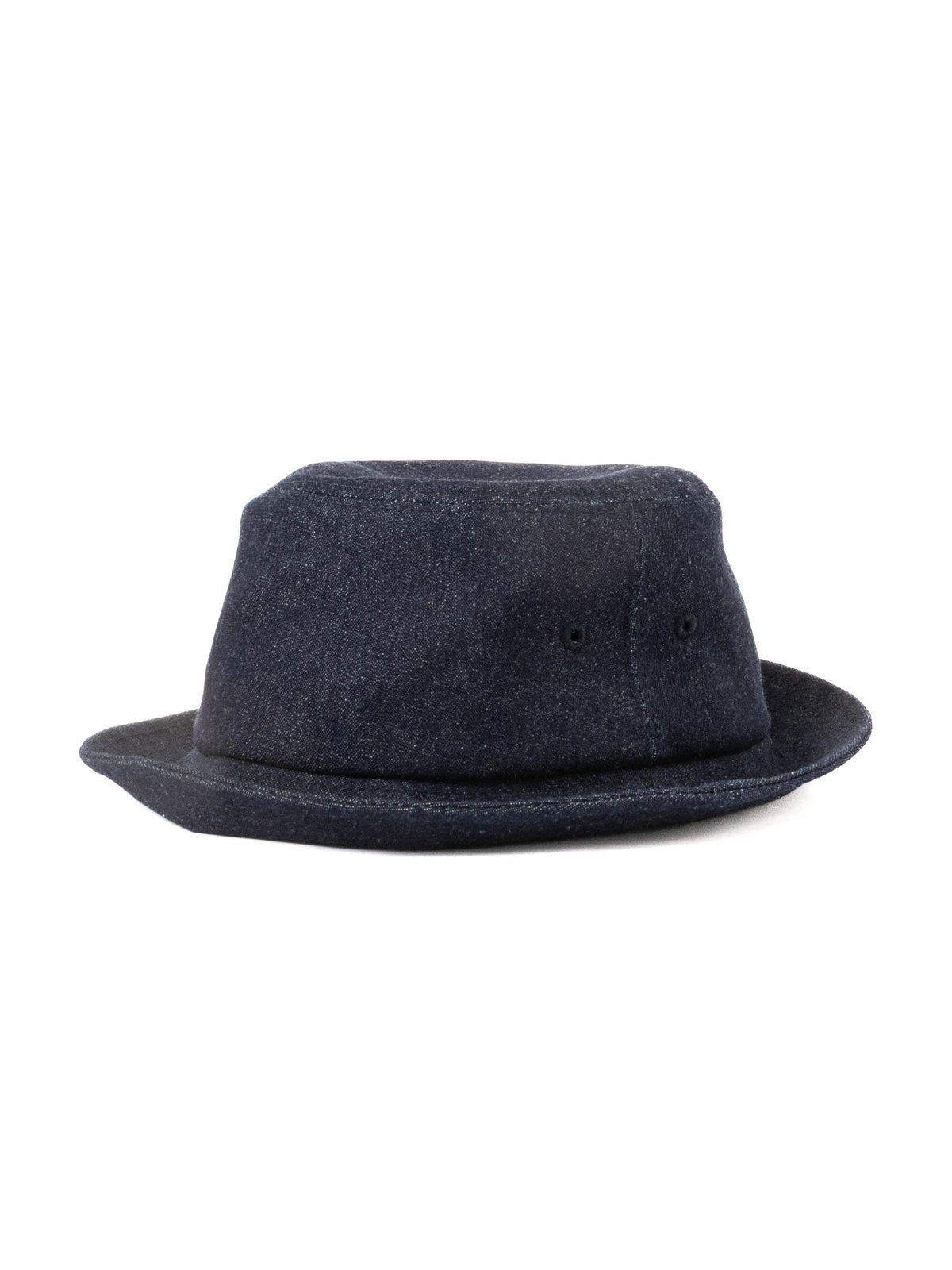 PORKPIE HAT INDIGO INDUSTRIAL 8OZ DENIM  - Image 1