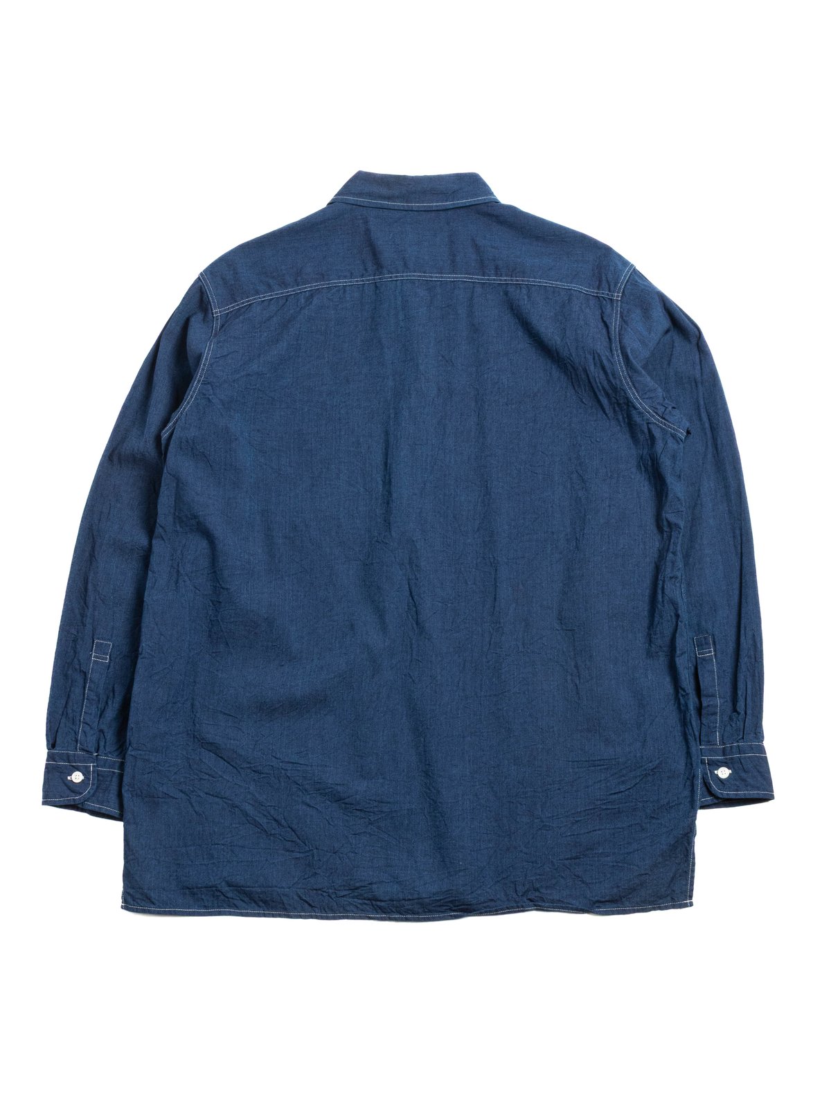 (VTD&ndash;0399&ndash;SH) PULLOVER SHIRT INDIGO - Image 4