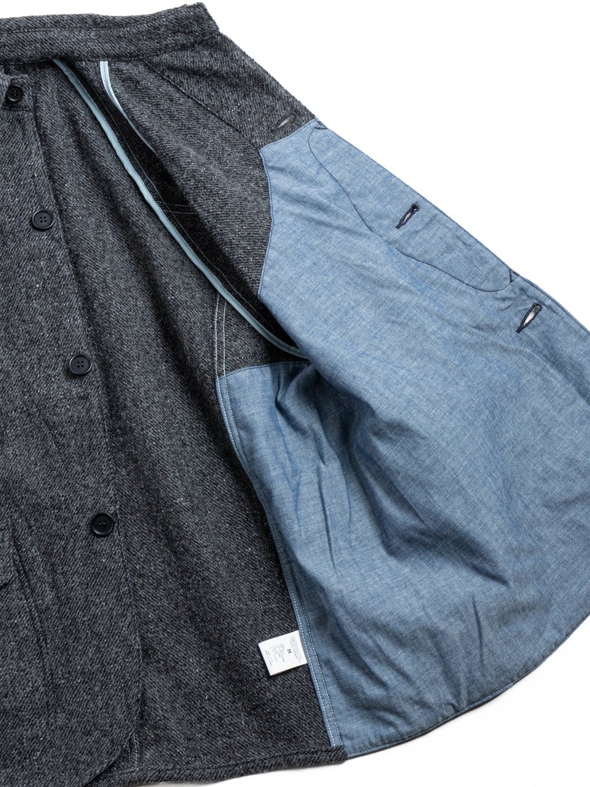 (CJ001) GAME JACKET / TOP CHARCOAL - Image 5