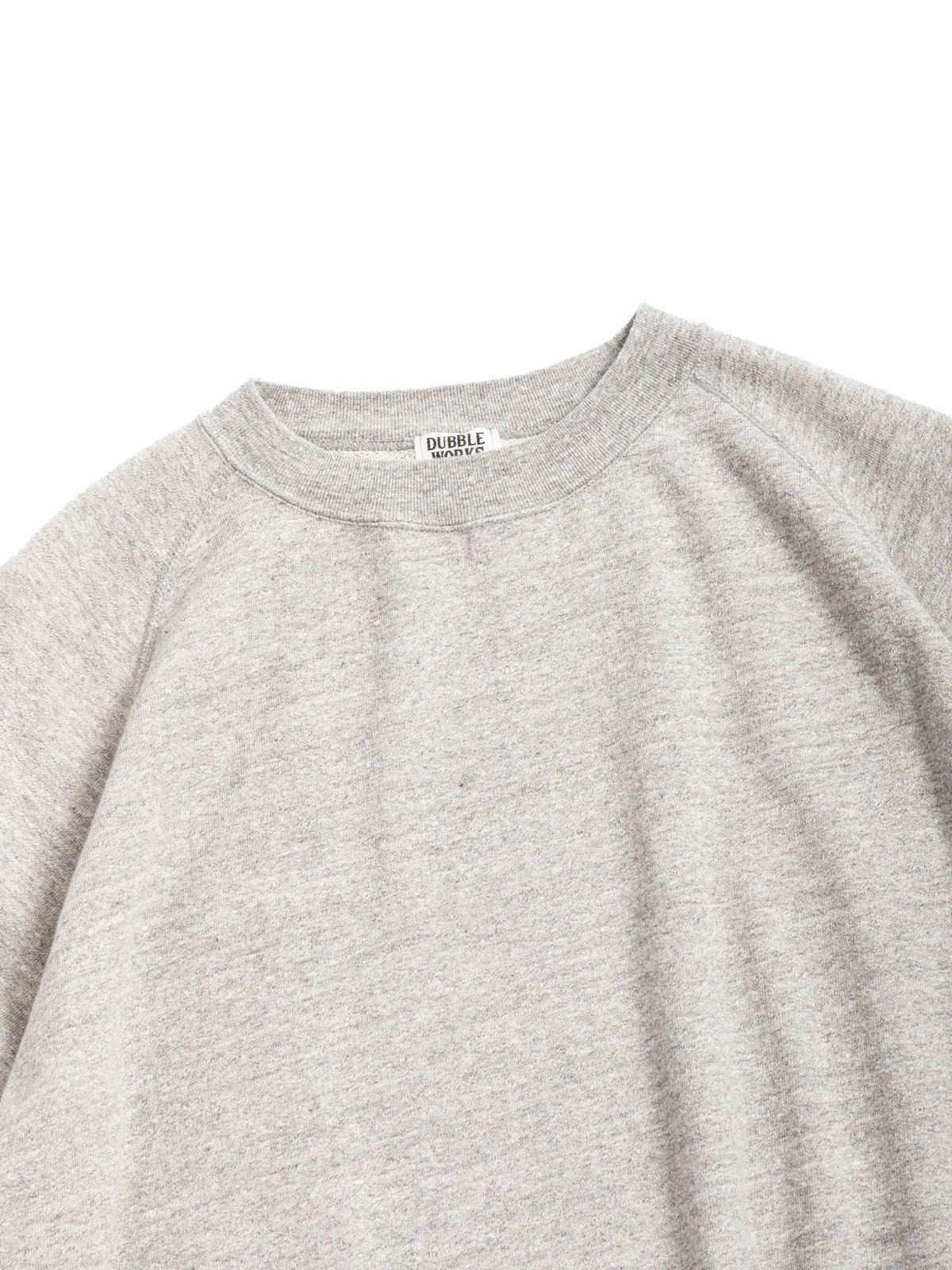 (LOT 74001) CUT OFF SLEEVE SWEATSHIRT / HEATHER GREY - Image 3