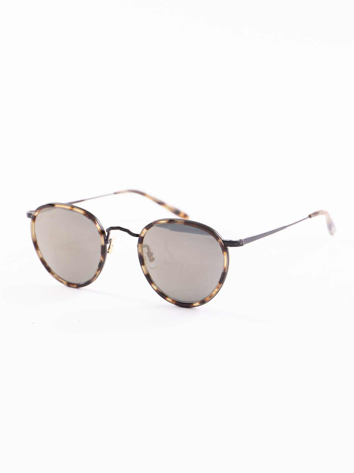 Hickory Tortoise–Matte Black/Dark Grey Mirror Gold MP–2 Sunglasses - Image 2