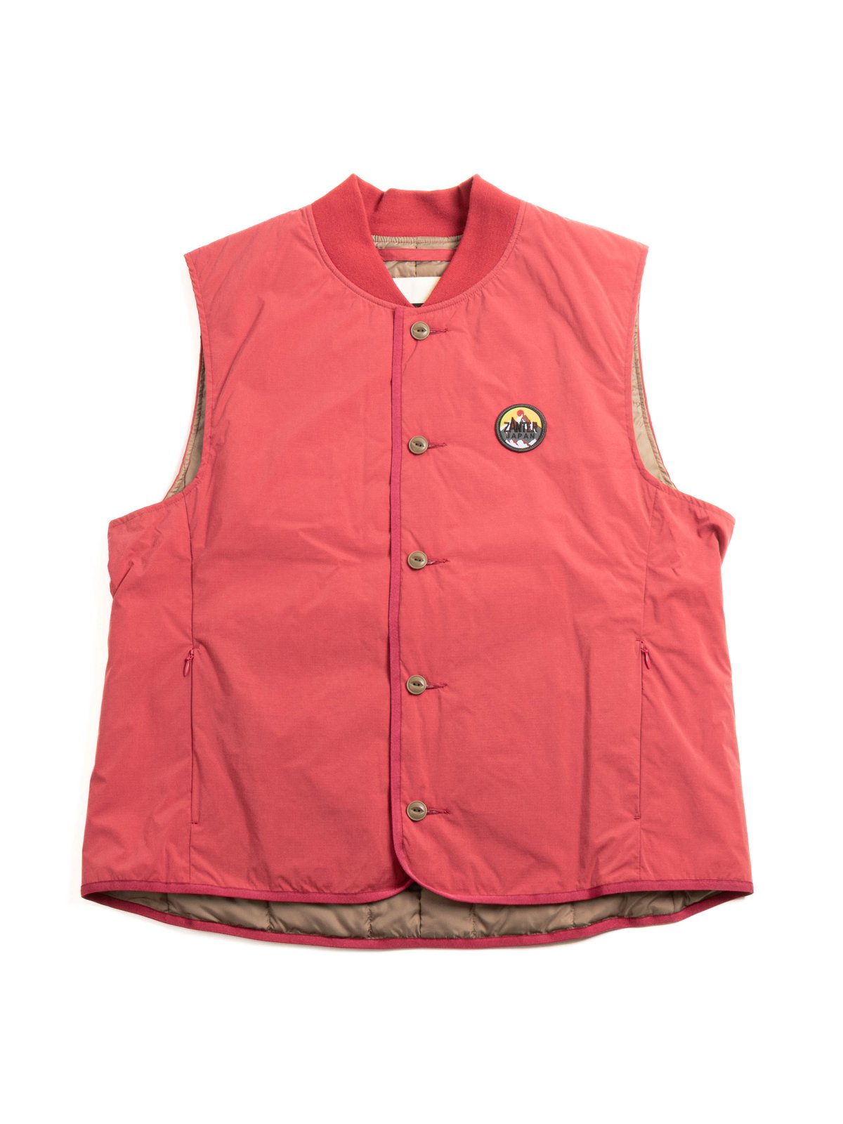 (6750) SEUVAS×ZANTER VEST RED - Image 1