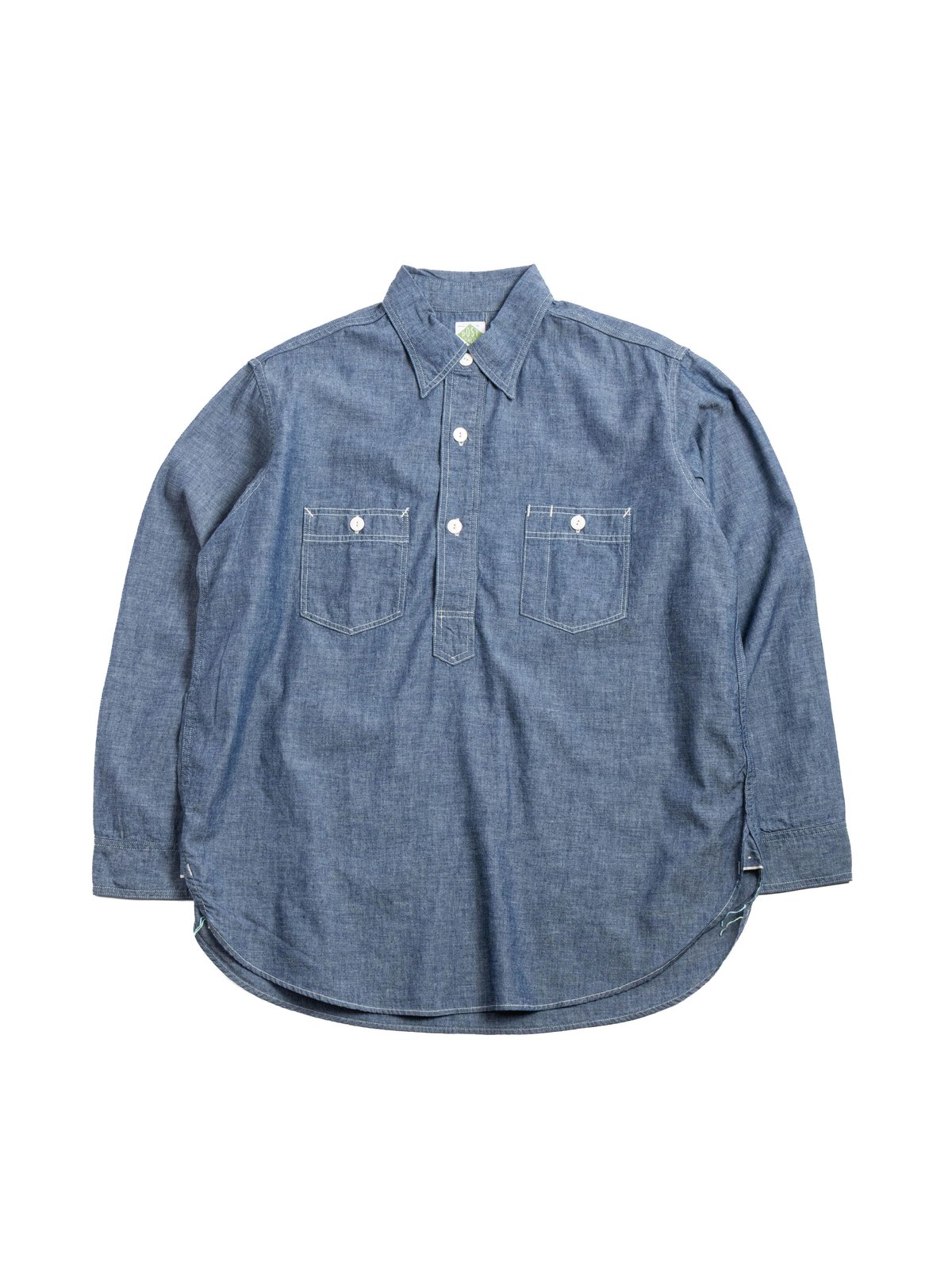 (1202&ndash;11) NO.2 SHIRT / CLASSIC CHAMBRAY / INDIGO - Image 1