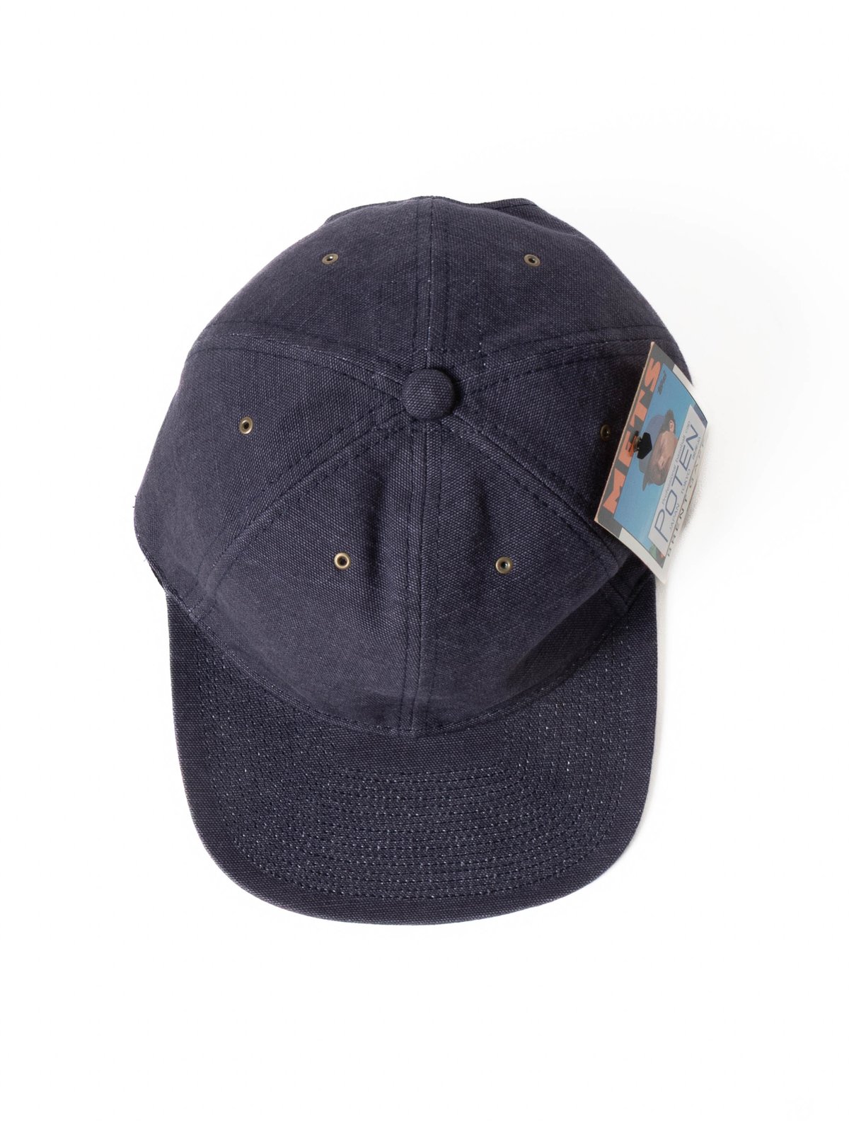 POTEN VINTAGE DUCK BASEBALL CAP NAVY - Image 4