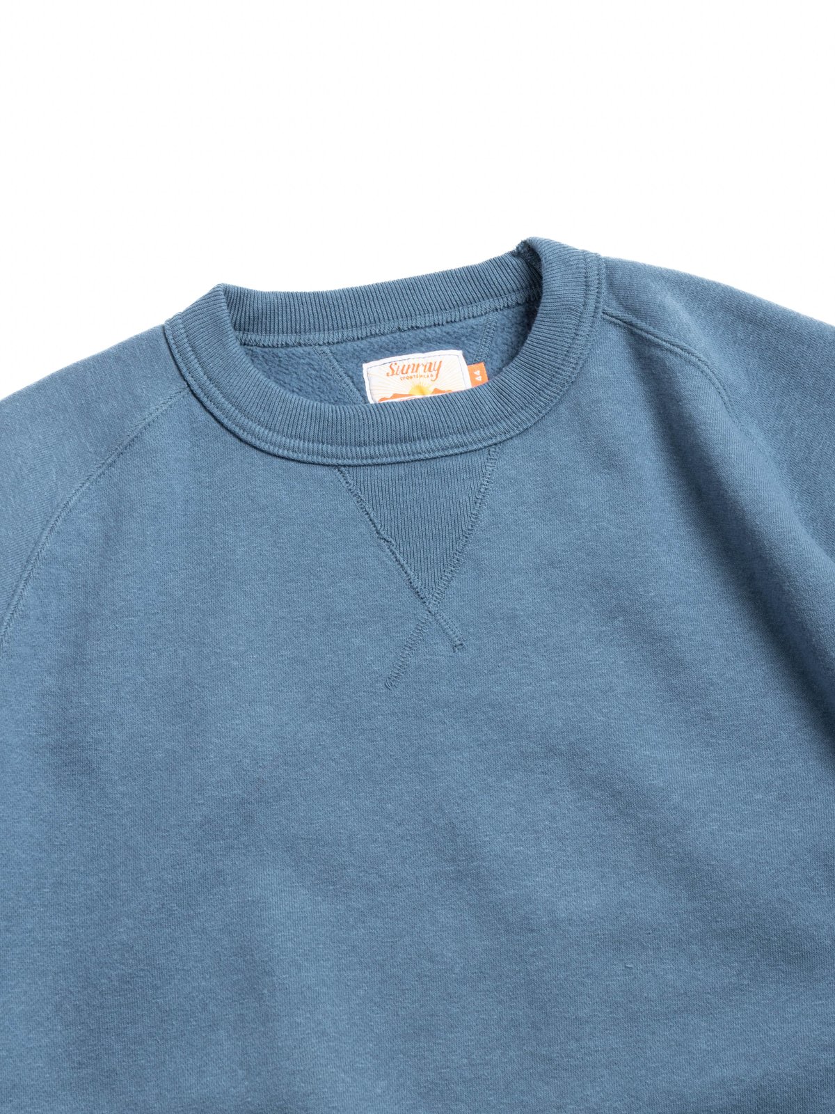 WAIALUA S/S SWEATSHIRT INDIAN TEAL - Image 2