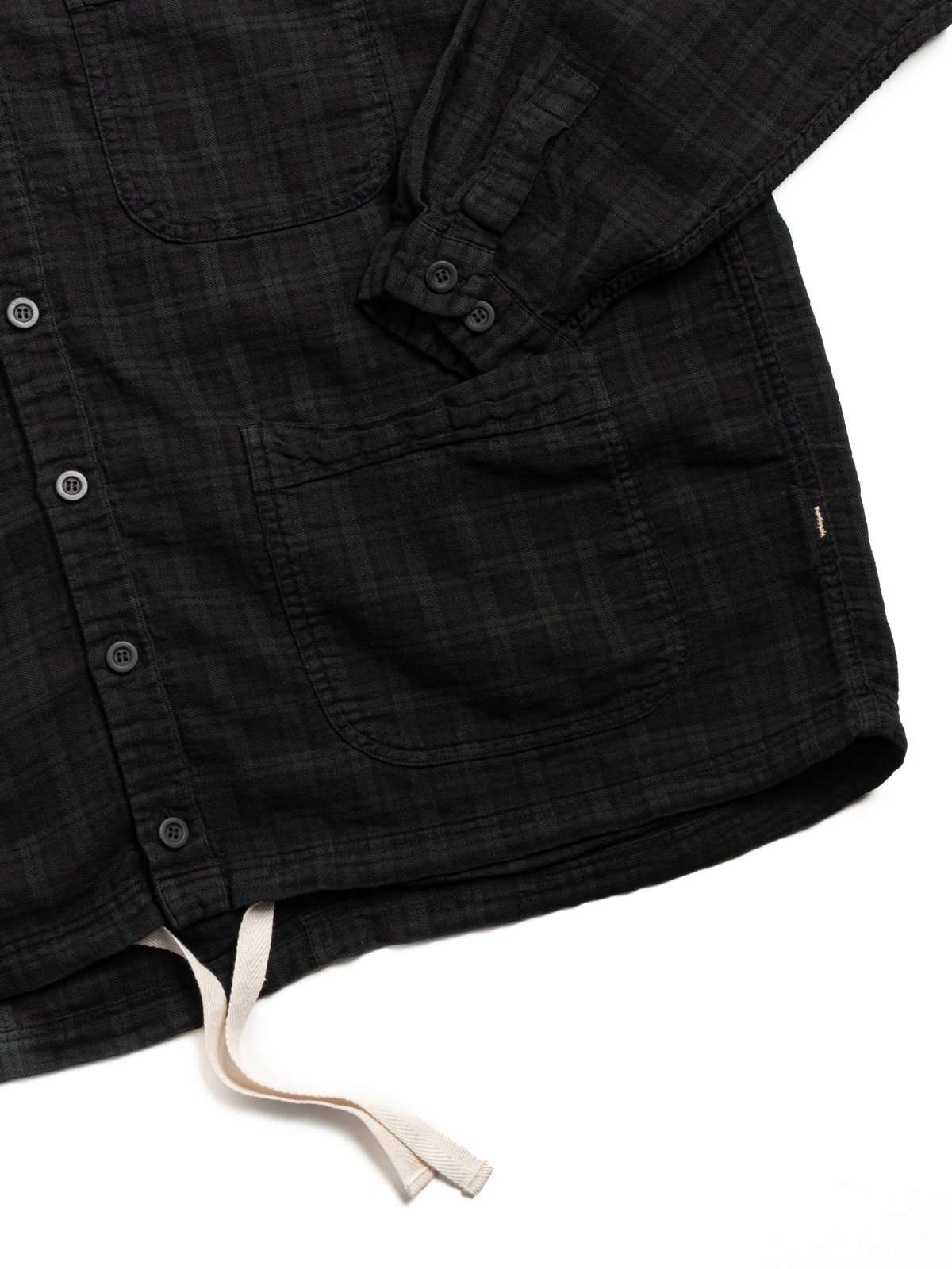 (SV&ndash;SH&ndash;029) PLAID COMFY SHIRT DARK BLUE - Image 3