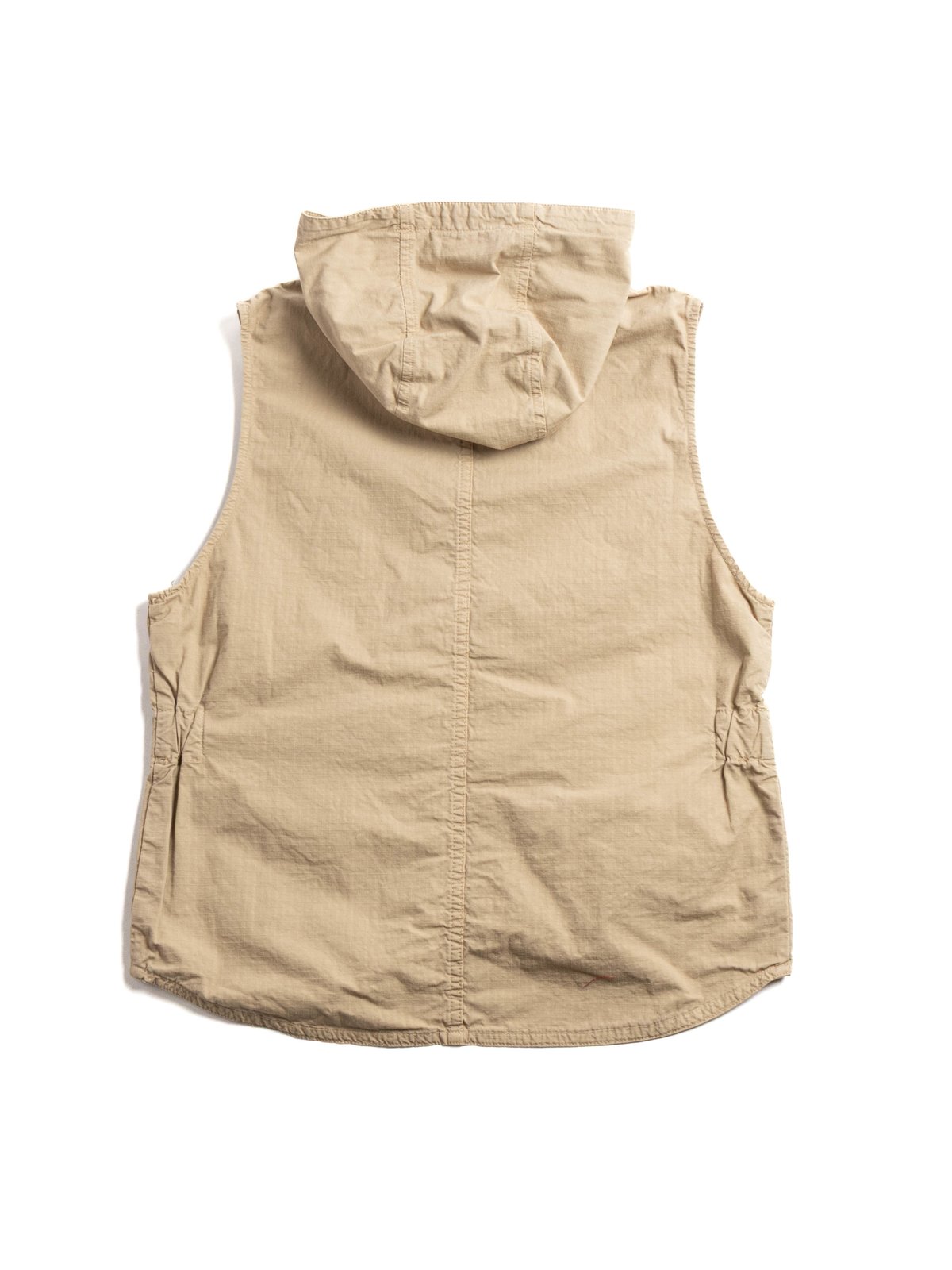 FIELD VEST RIPSTOP GARMENT DYED KHAKI - Image 6
