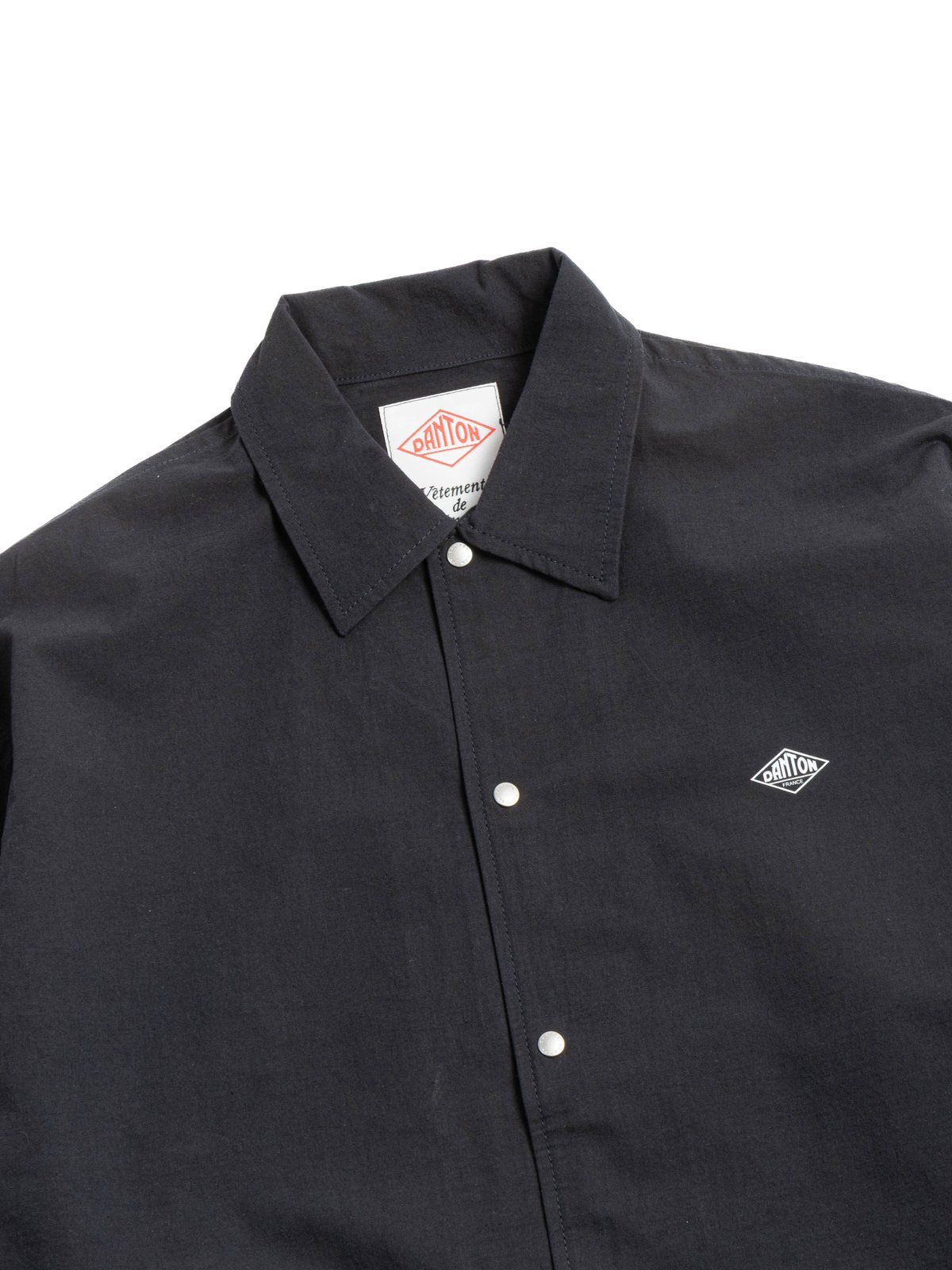 COVERALL SHIRT C/L WEATHER CLOTH NAVY - Image 2