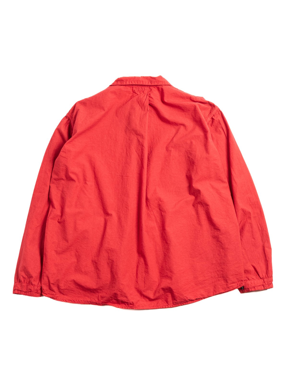 TYPE 468 FLIPPED COLLAR SHIRT ECRU LAWN ROYAL MAIL RED - Image 5