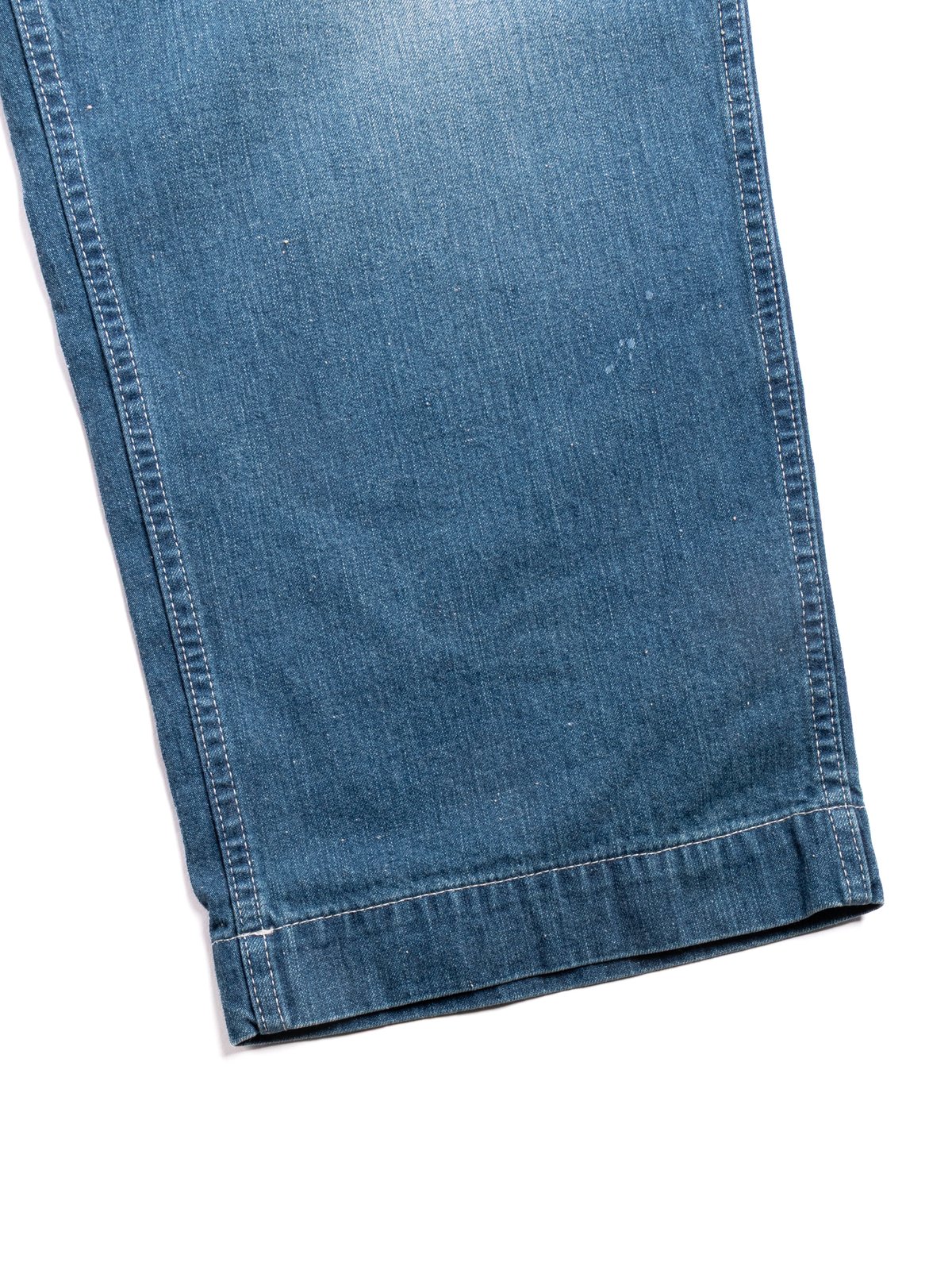 DENIM BAKER PANT (USED WASH) INDIGO - Image 4