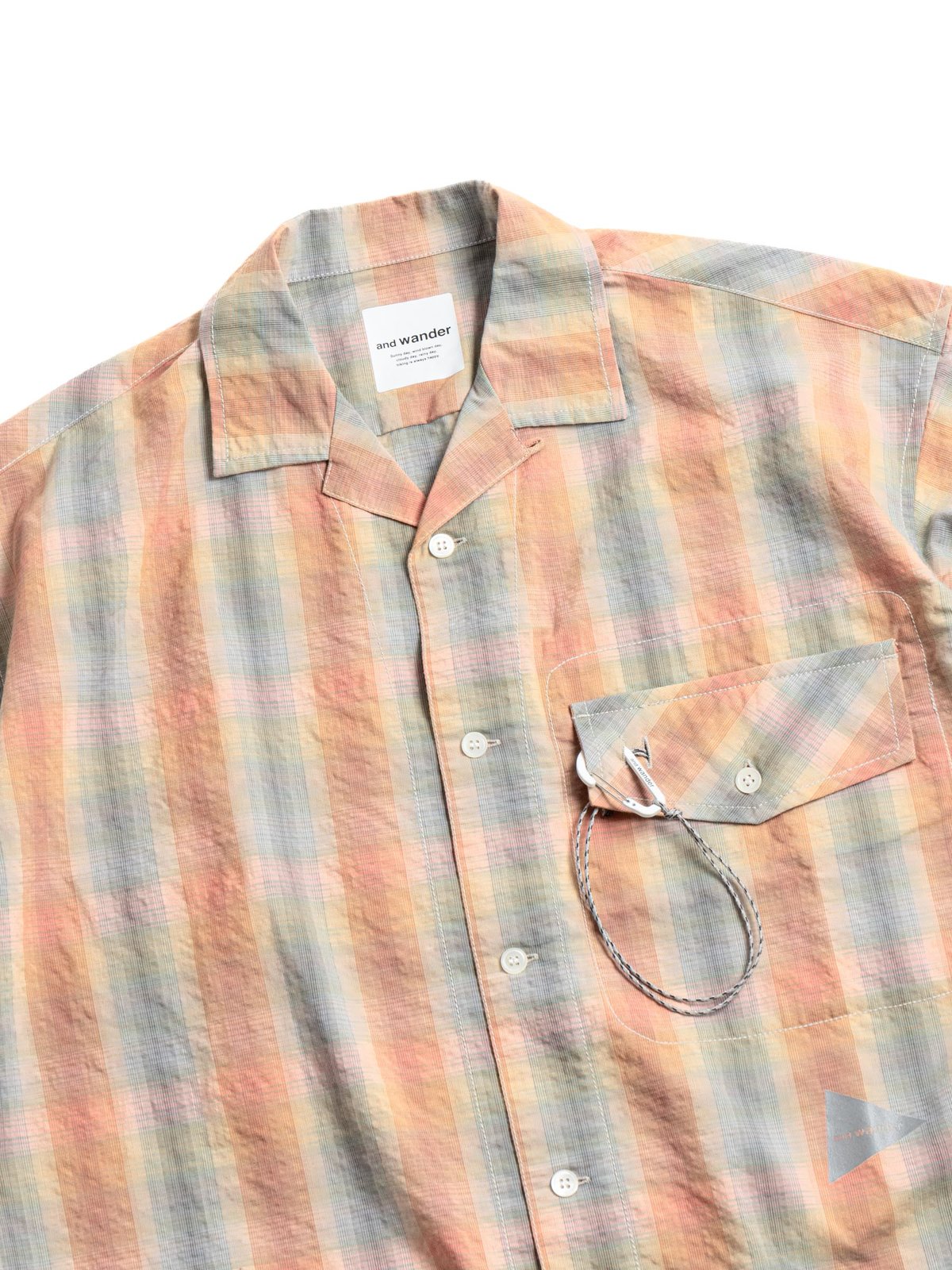 DRY OPEN S/S SHIRT ORANGE - Image 2