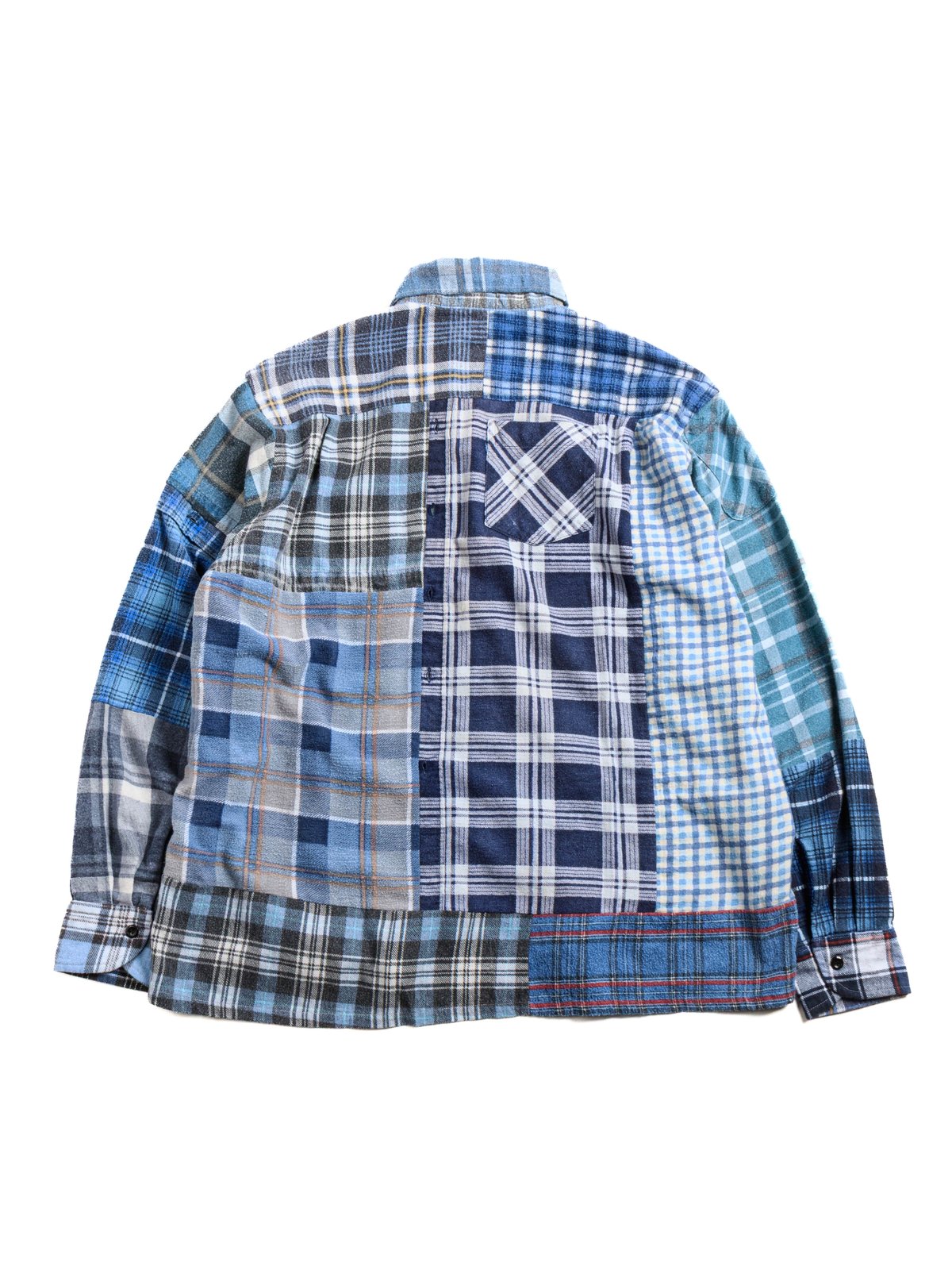 REBUILD by NEEDLES FLANNEL SHIRT STRAIGHT HEM SHIRT ASSORTED 1 - Image 6