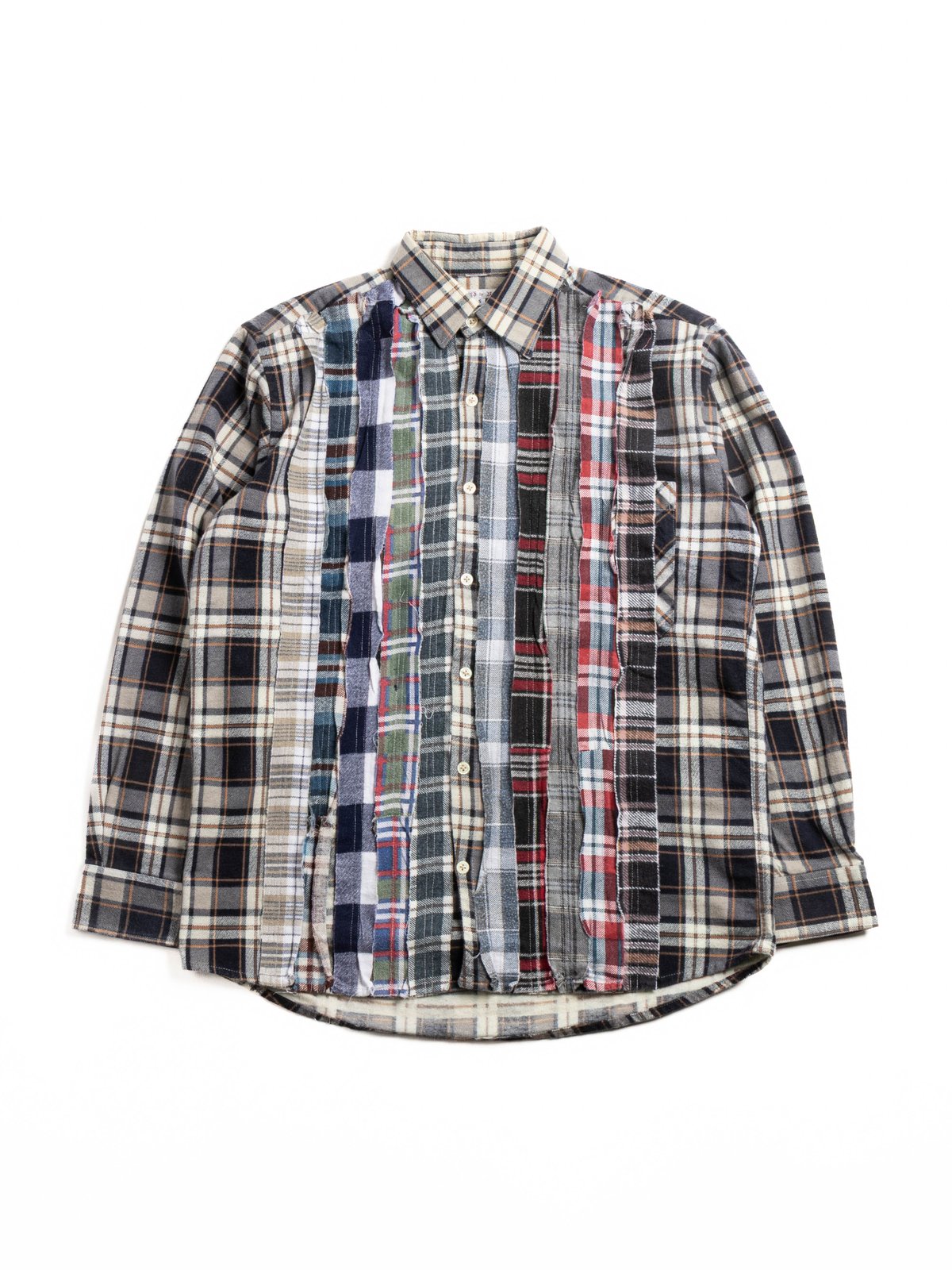 REBUILD BY NEEDLES FLANNEL SHIRT RIBBON SHIRT 1 - Image 1