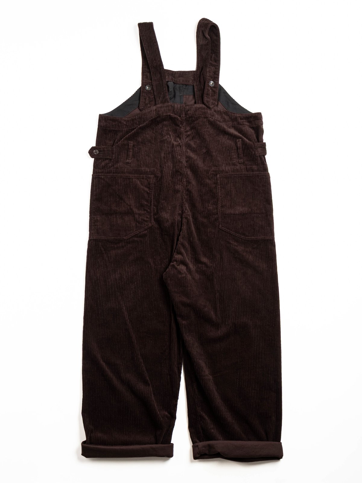 OVERALLS / DK.BROWN COTTON 4.5W CORDUROY - Image 7