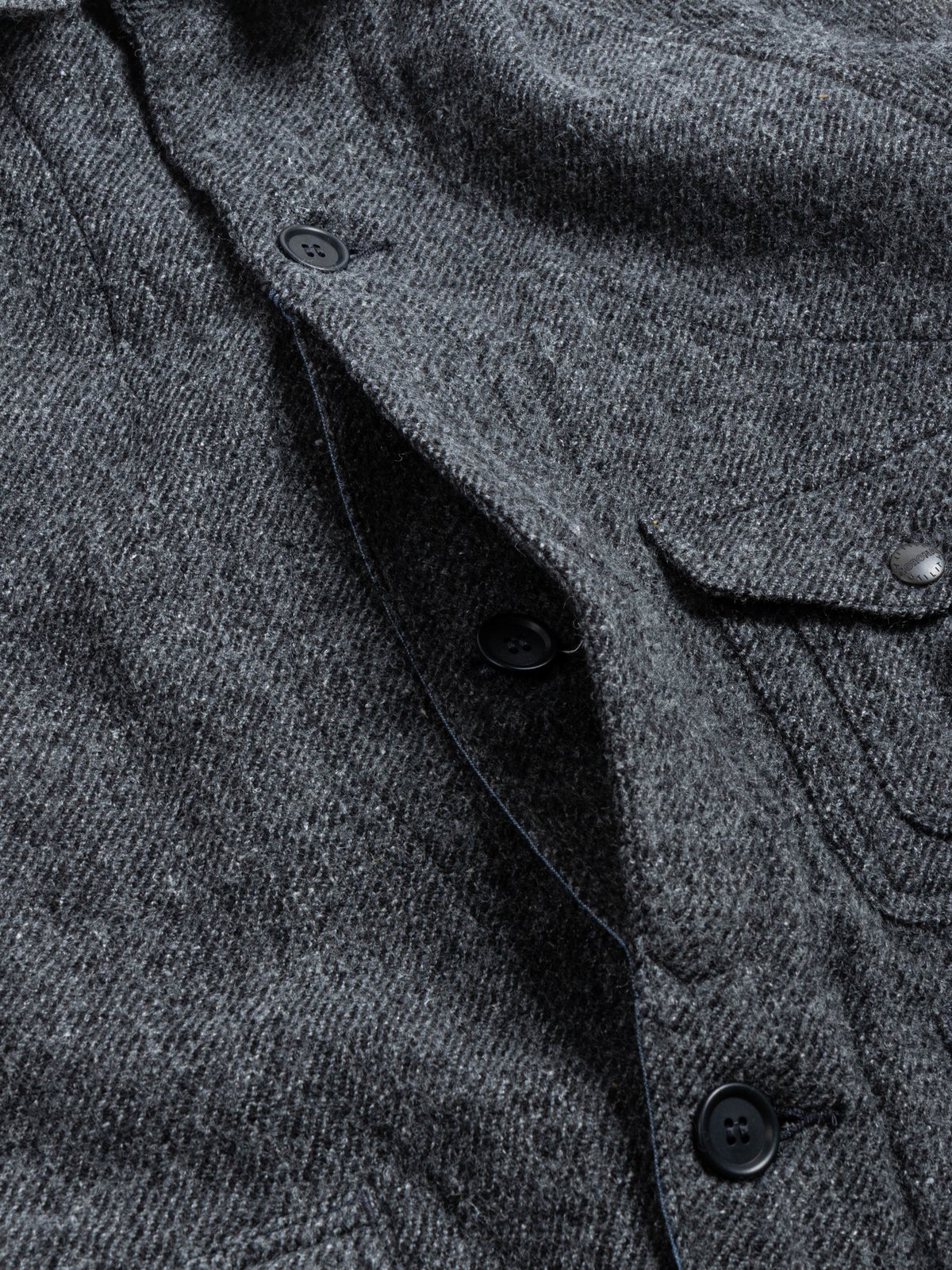 (CJ001) GAME JACKET / TOP CHARCOAL - Image 4