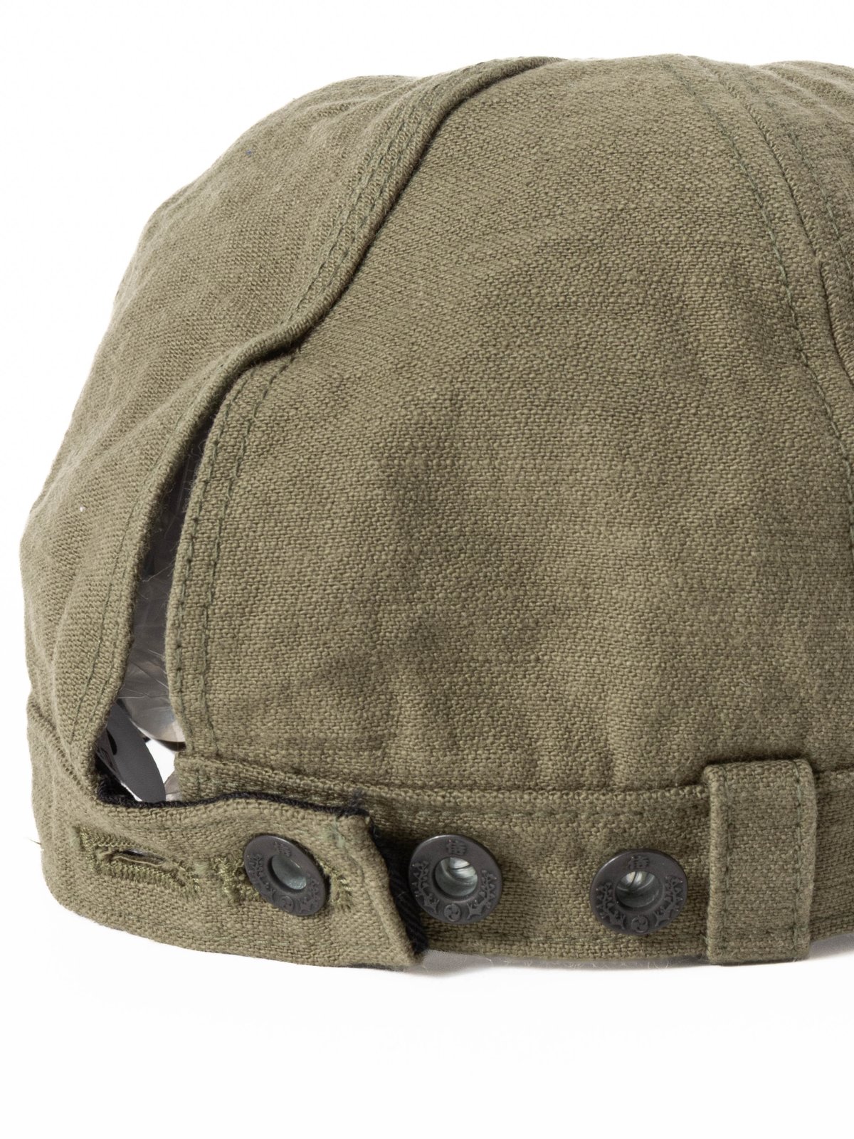 (SJ201WC&ndash;52BP) COTTON WORK CAP OLIVE - Image 3