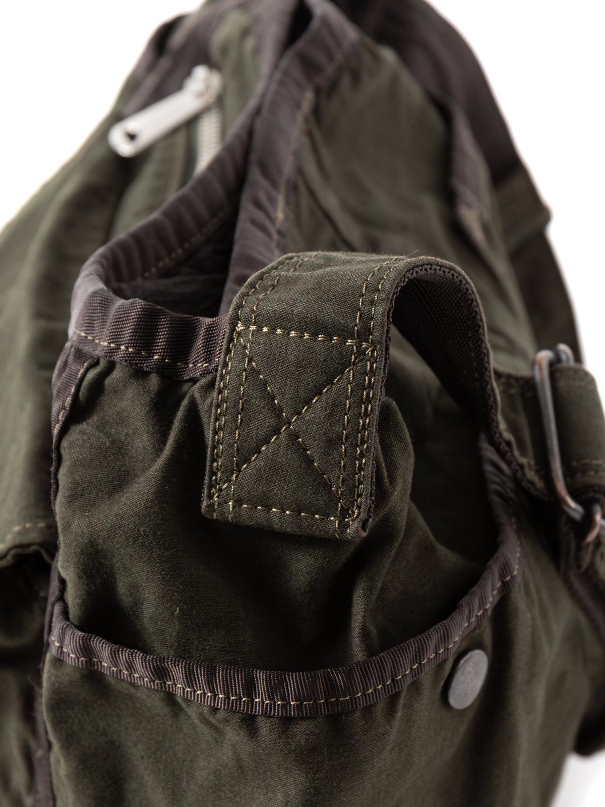 CRAG SHOULDER BAG (L) OLIVE - Image 5