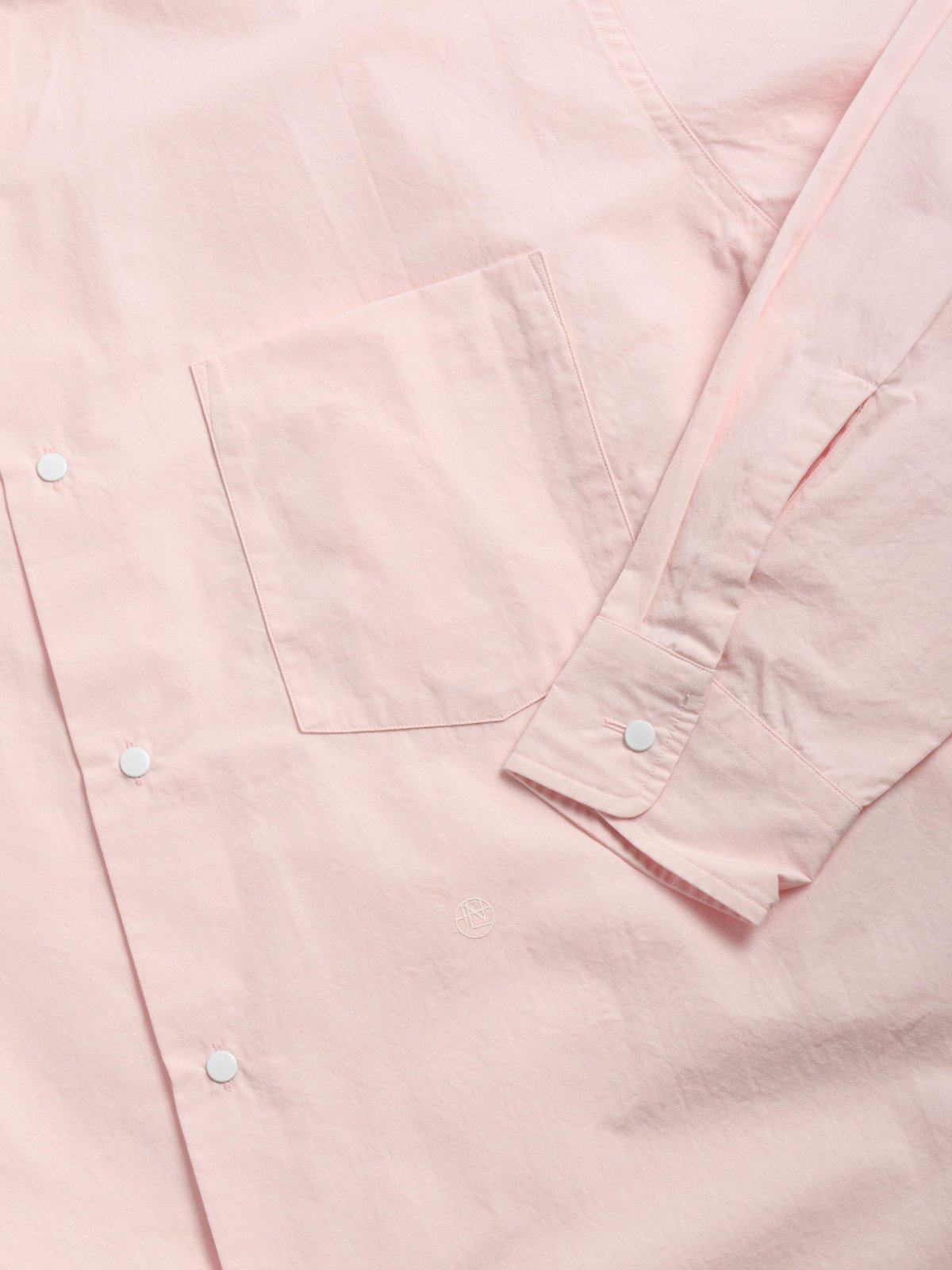 REGULAR COLLAR WIND SHIRT PINK - Image 3