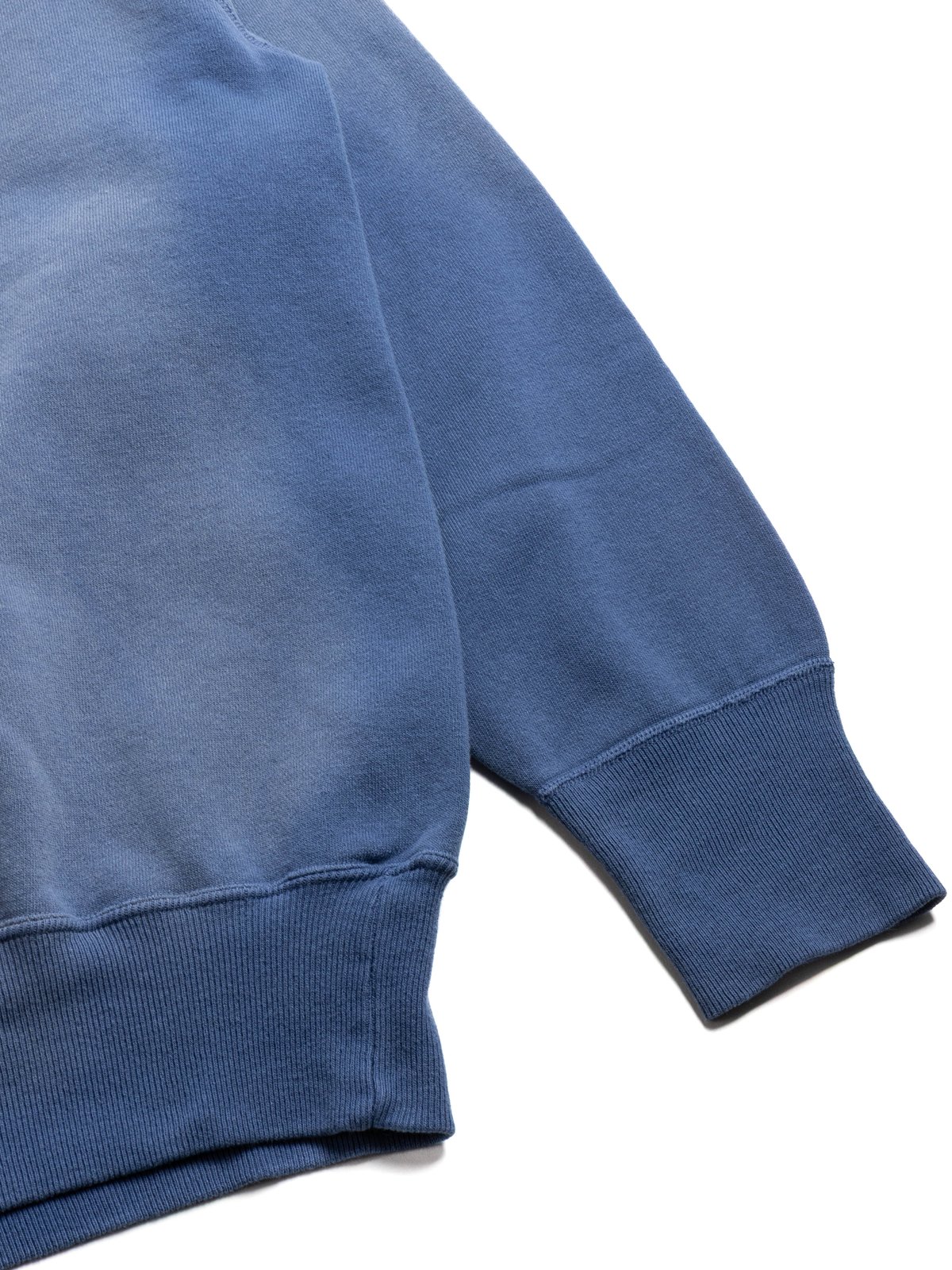 (LOT 461) RAGLAN CREW NECK SW U/W (SUN BURN) BLUE - Image 4