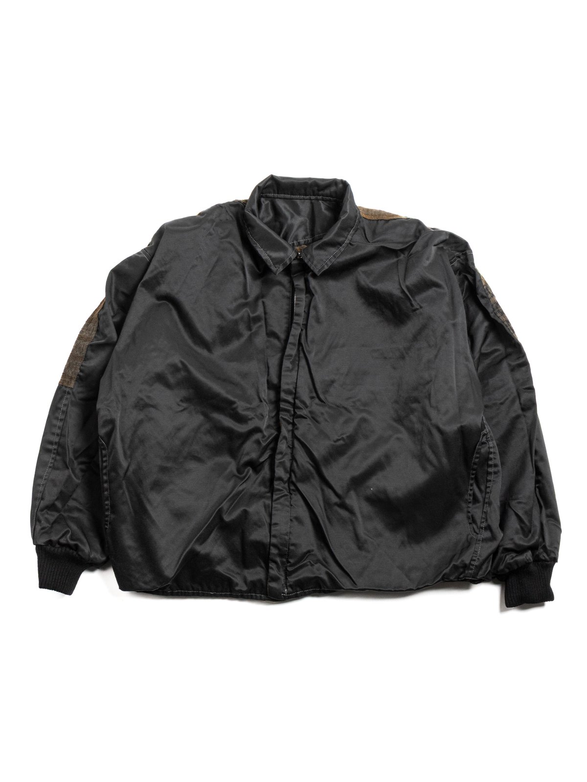 MALA REVERSIBLE JACKET FLIGHT NYLON & COTTON COVERLET SHALE - Image 6
