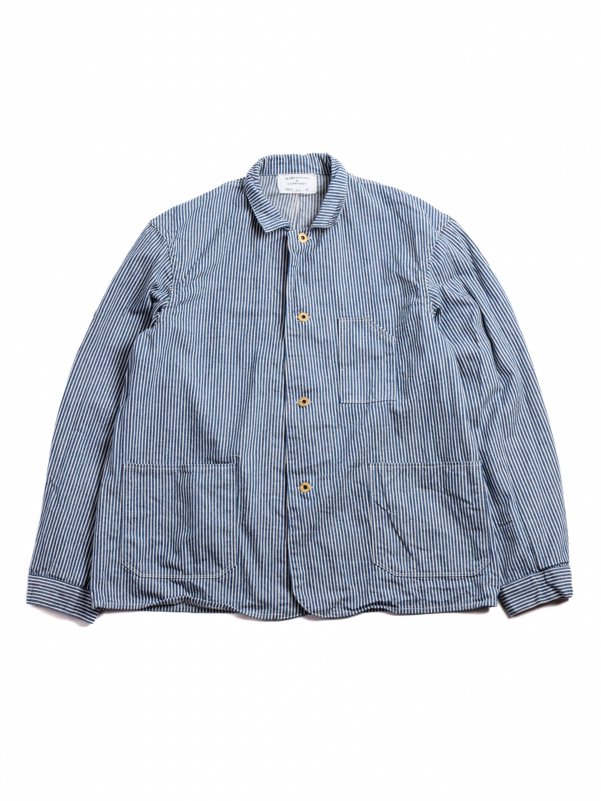 (LOT 2224) 1920’S FREE LAND CHORE JACKET HICKORY - Image 1