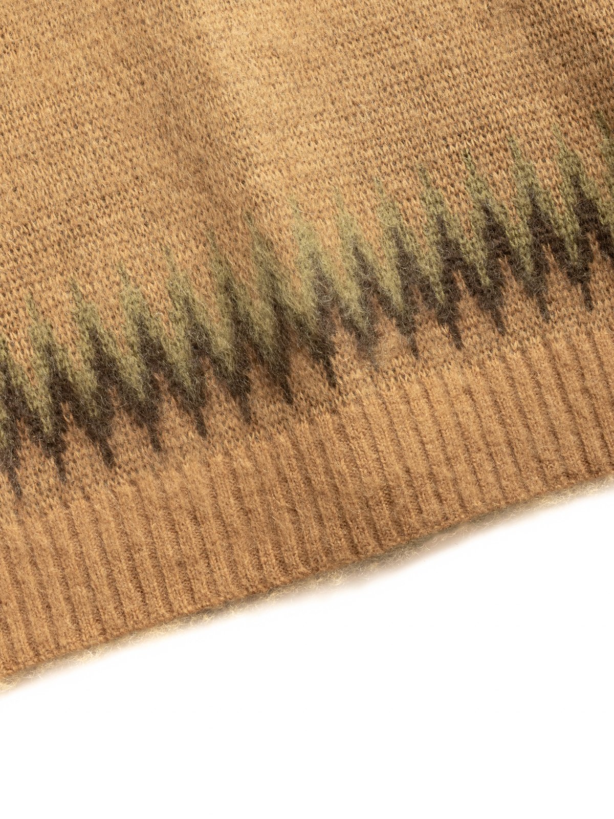 NEEDLES MOHAIR CARDIGAN – ARGYLE - Image 4