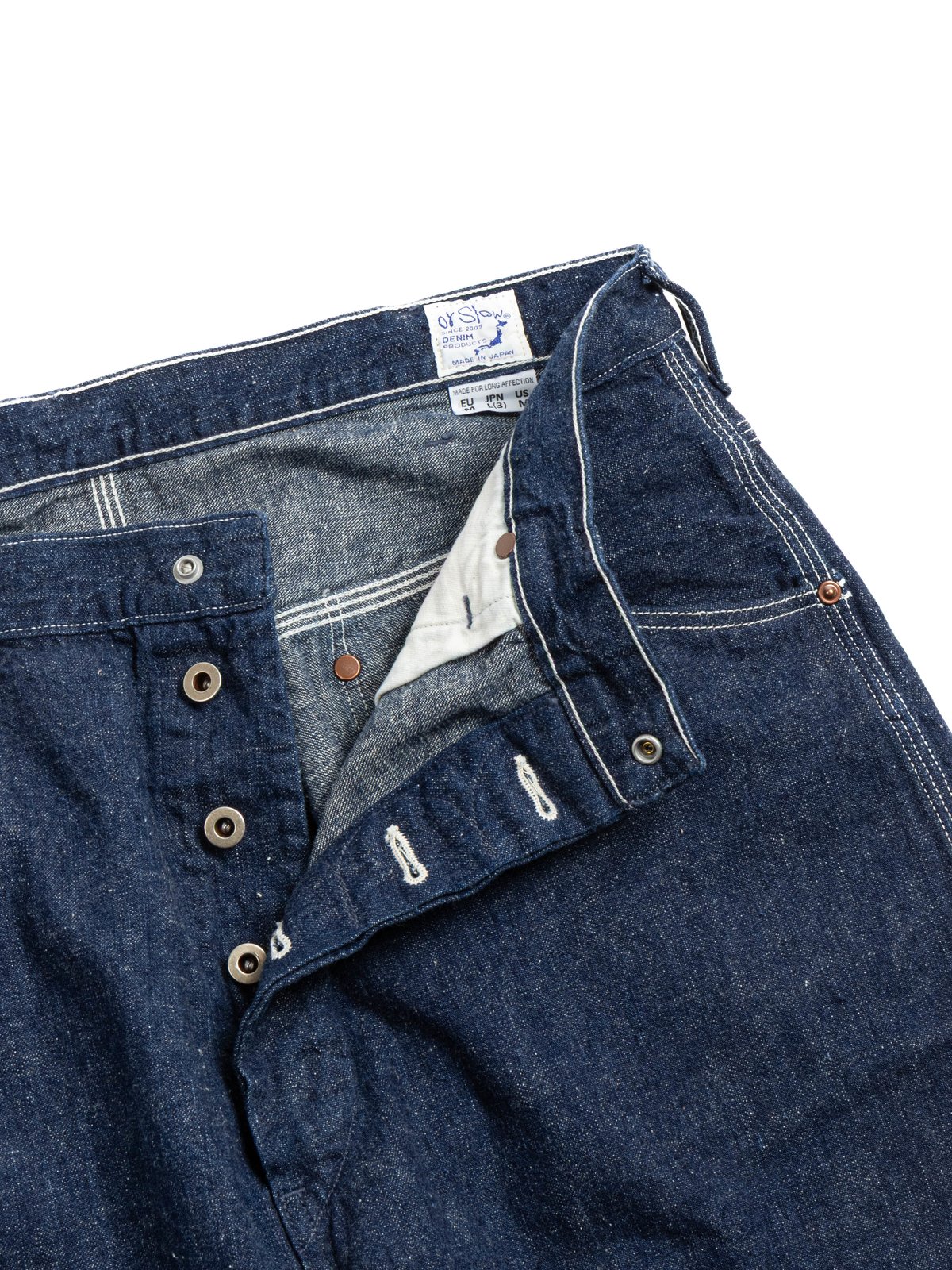(5120&ndash;81) 9OZ DENIM PAINTER PANT INDIGO OW  - Image 2