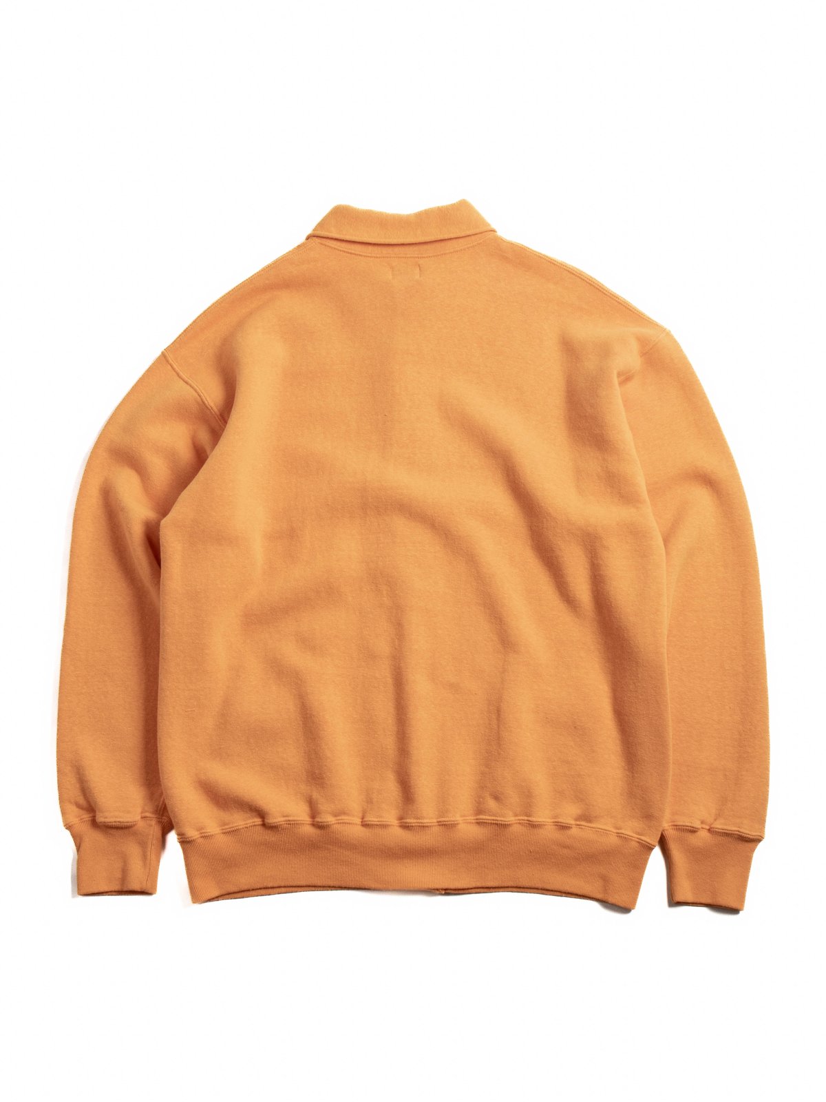(LOT 86016) &ldquo;LOOP WHEEL&rdquo;SWEAT JACKET ORANGE - Image 4