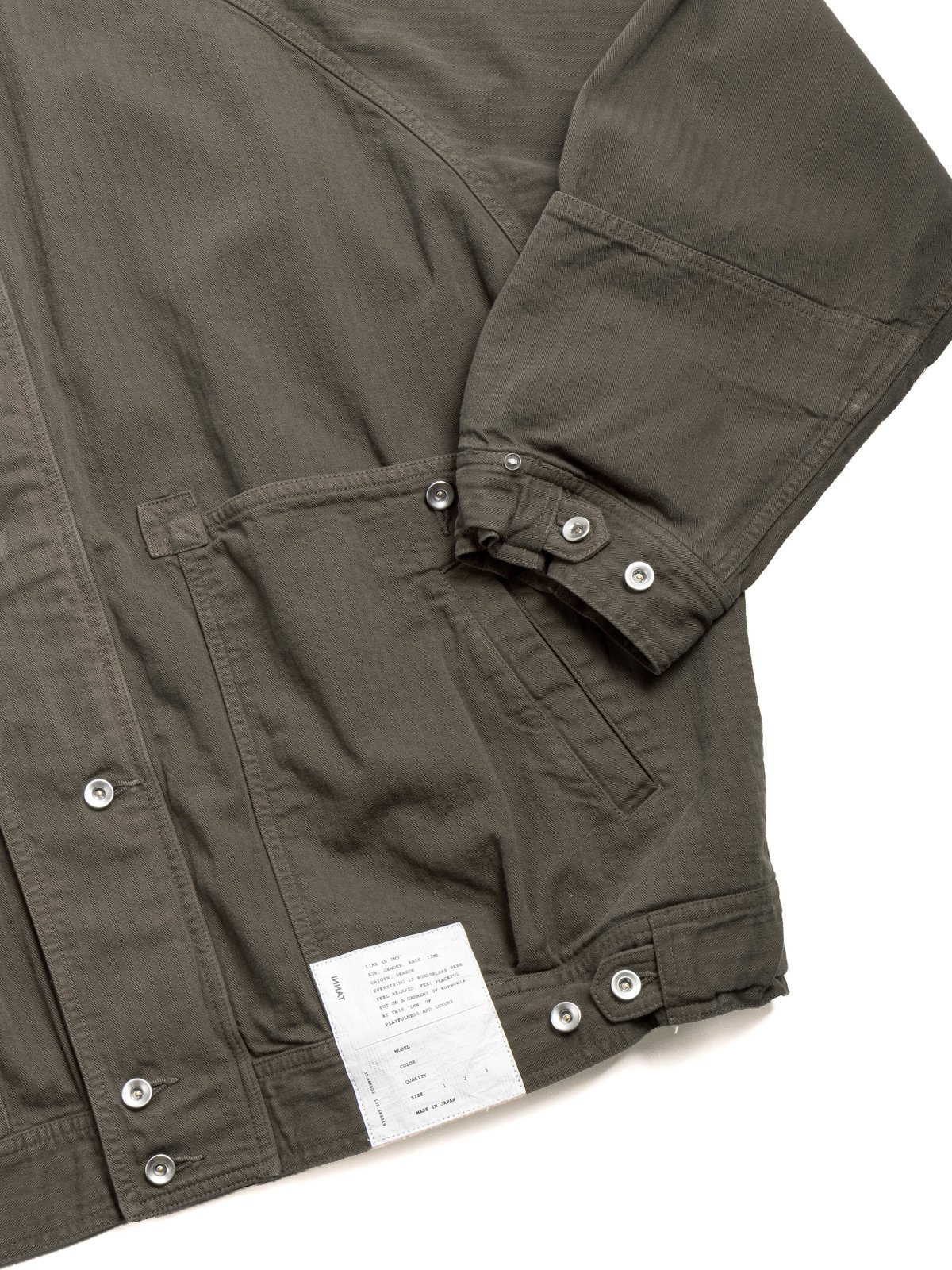 (10&ndash;J01) HUNTER HIKER JACKET / CHESTNUT / BROWN KHAKI - Image 4