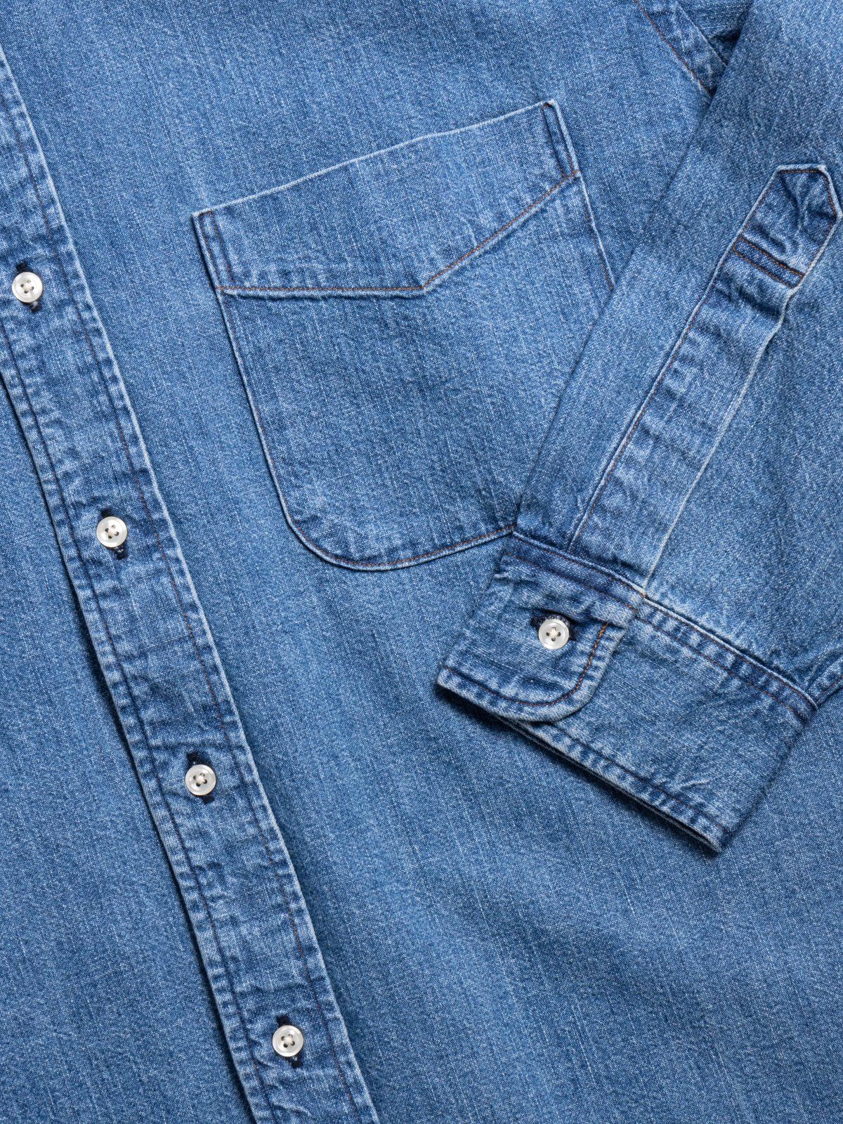 (8112–95) DENIM BD SHIRT USED - Image 3