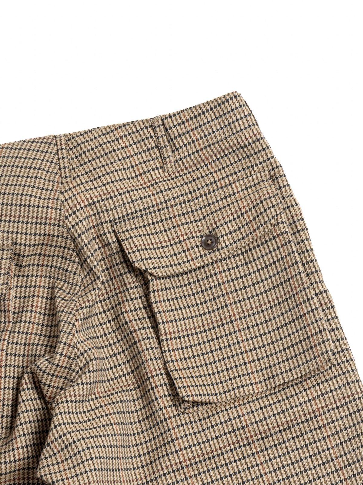 NORWEGIAN ARMY PANT / BROWN POLY GUN&ndash;CLUB CHECK - Image 5