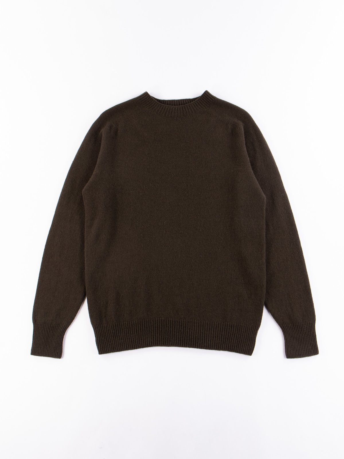 olive crew neck sweater