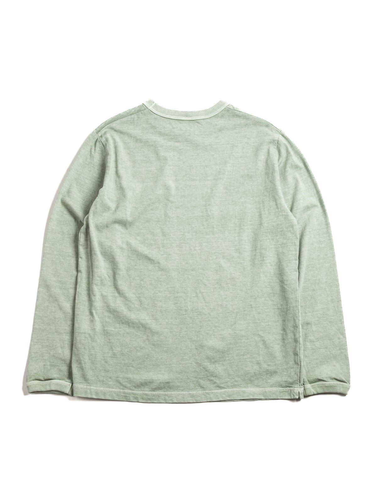 LEAD–OFF L/S T–SHIRT P.D. FADE DRY SAGE - Image 4