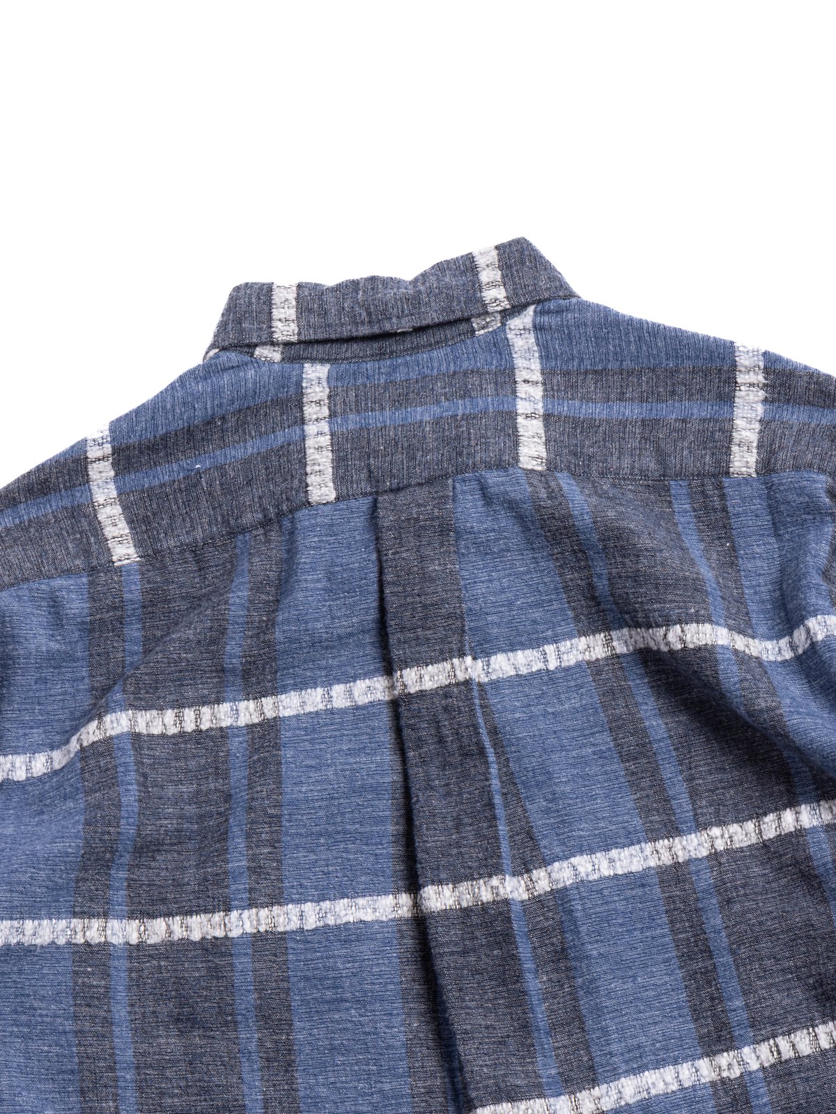 (OM45475.75) TBB HAND WOVEN CHENILLE RIB WEAVE B.D. STRAIGHT HEM SHIRT - Image 6
