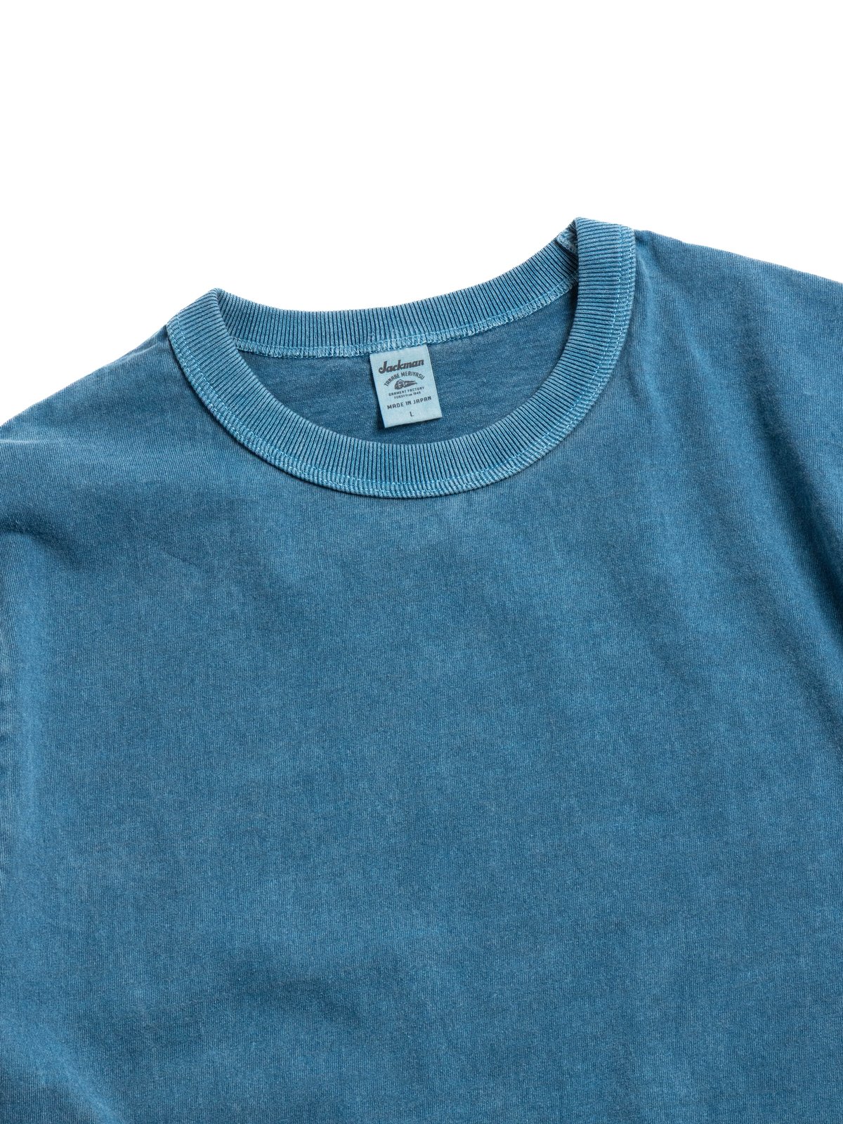 LEAD–OFF S/S T–SHIRT P.D.FADE BLUE - Image 2