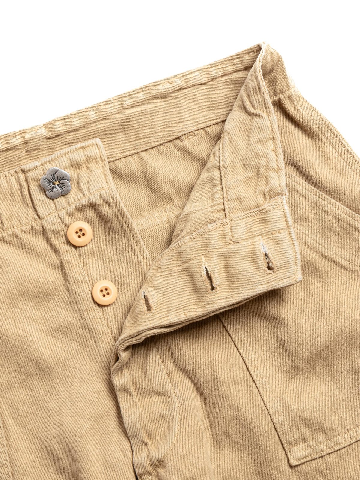 COMMUNITY OF LOVERS HEMP FATIGUE PANTS CLOUD - Image 4