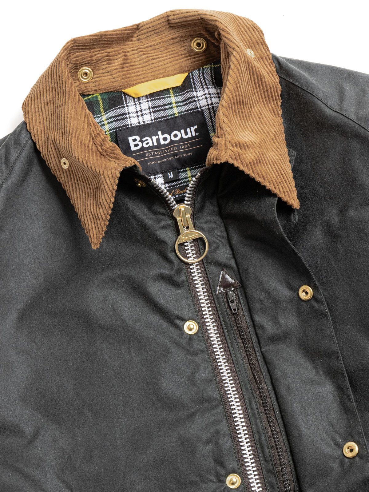 OS TRANSPORT WAX JACKET SAGE - Image 3