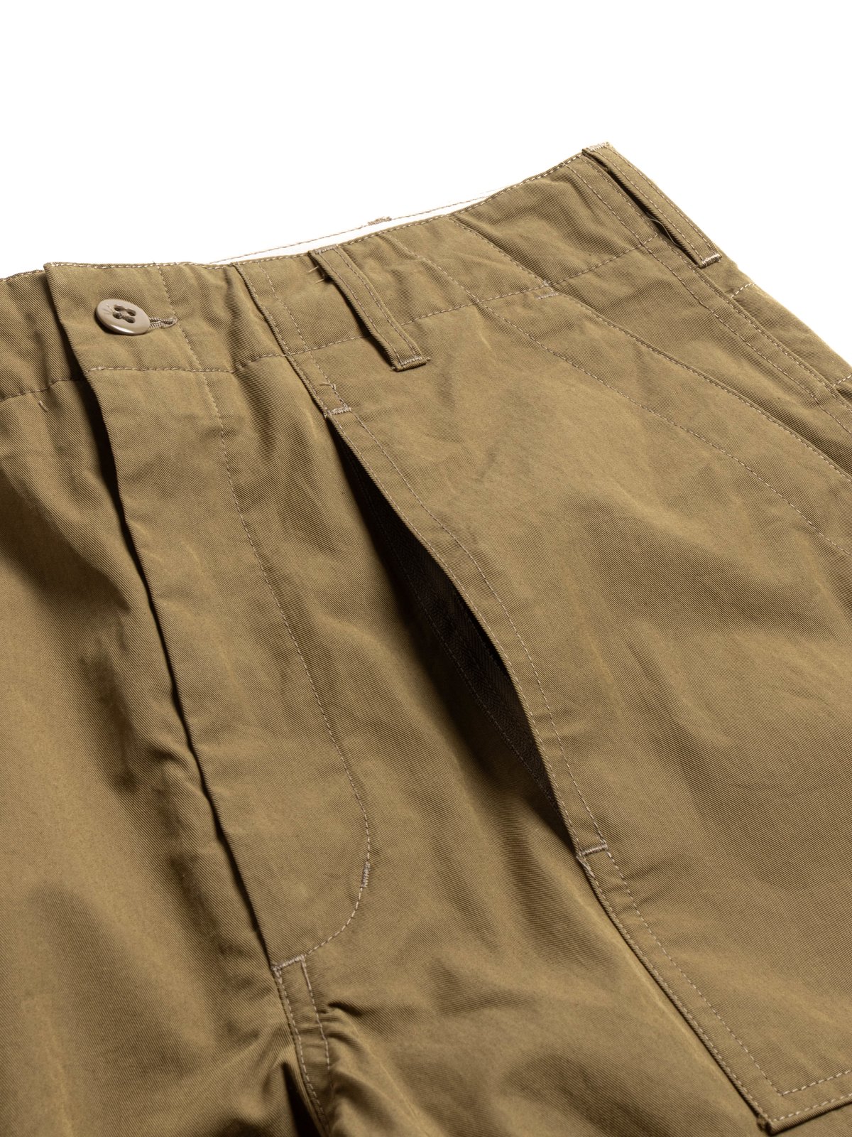 FATIGUE PANT COATED NYCO TWILL KHAKI - Image 3