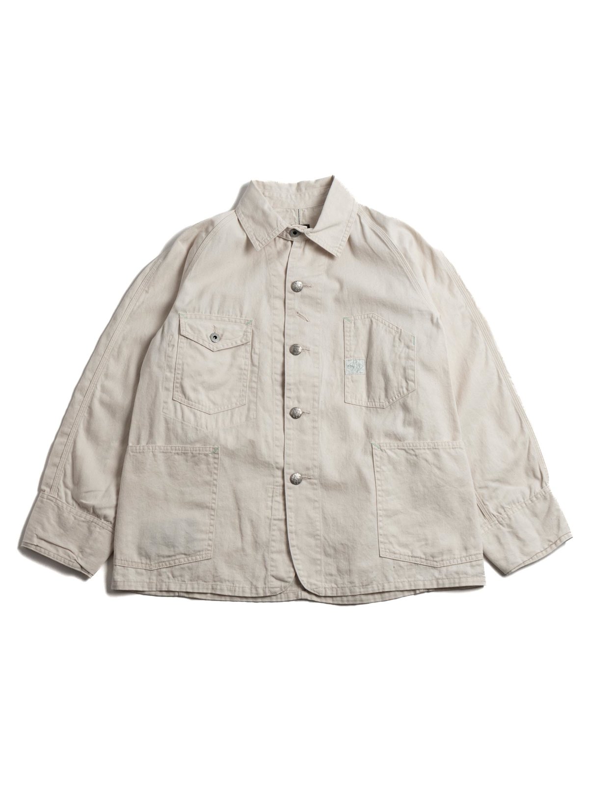 ENGINEER’S JACKET COTTON DRILL NATURAL - Image 1